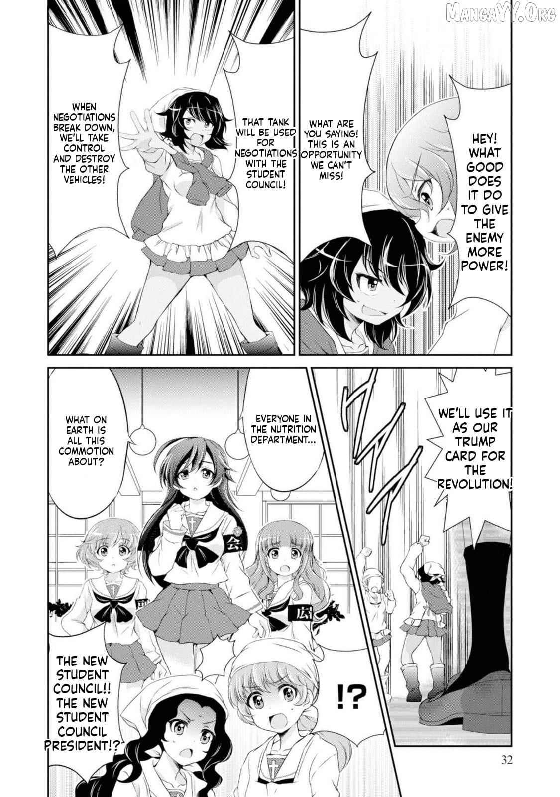 Girls und Panzer - Senshado no Susume Chapter 20 - page 10