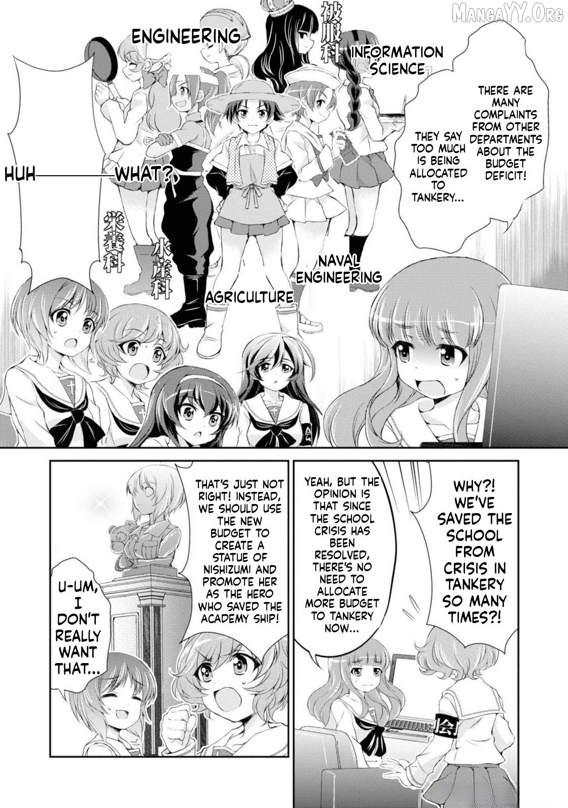 Girls und Panzer - Senshado no Susume Chapter 20 - page 4