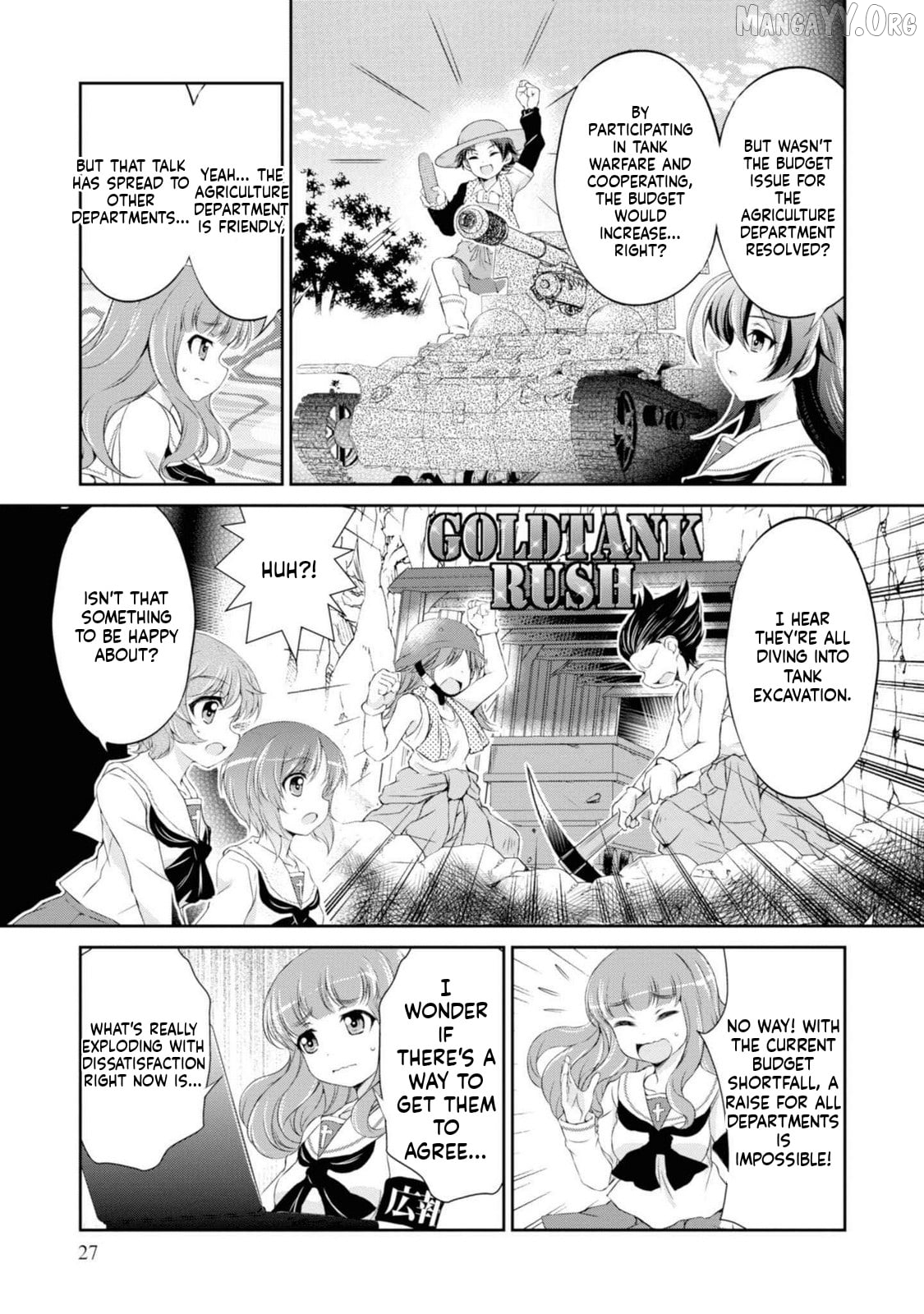 Girls und Panzer - Senshado no Susume Chapter 20 - page 5