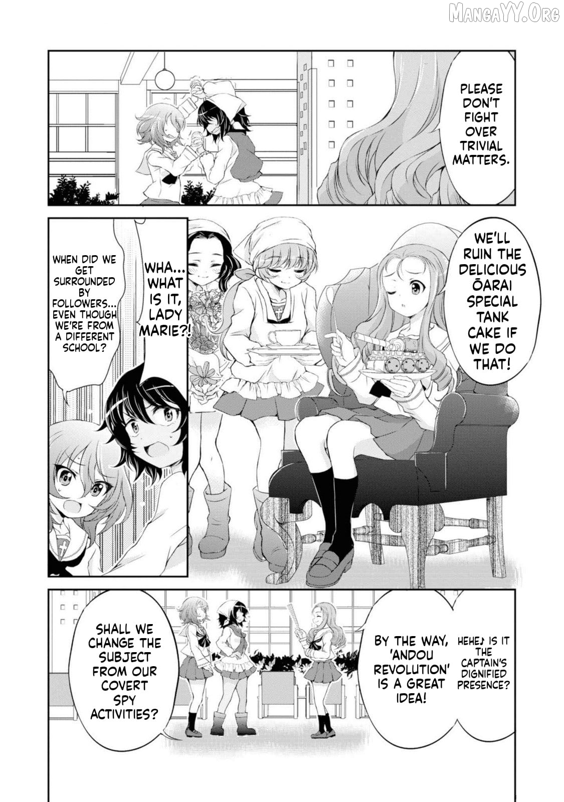Girls und Panzer - Senshado no Susume Chapter 20 - page 8