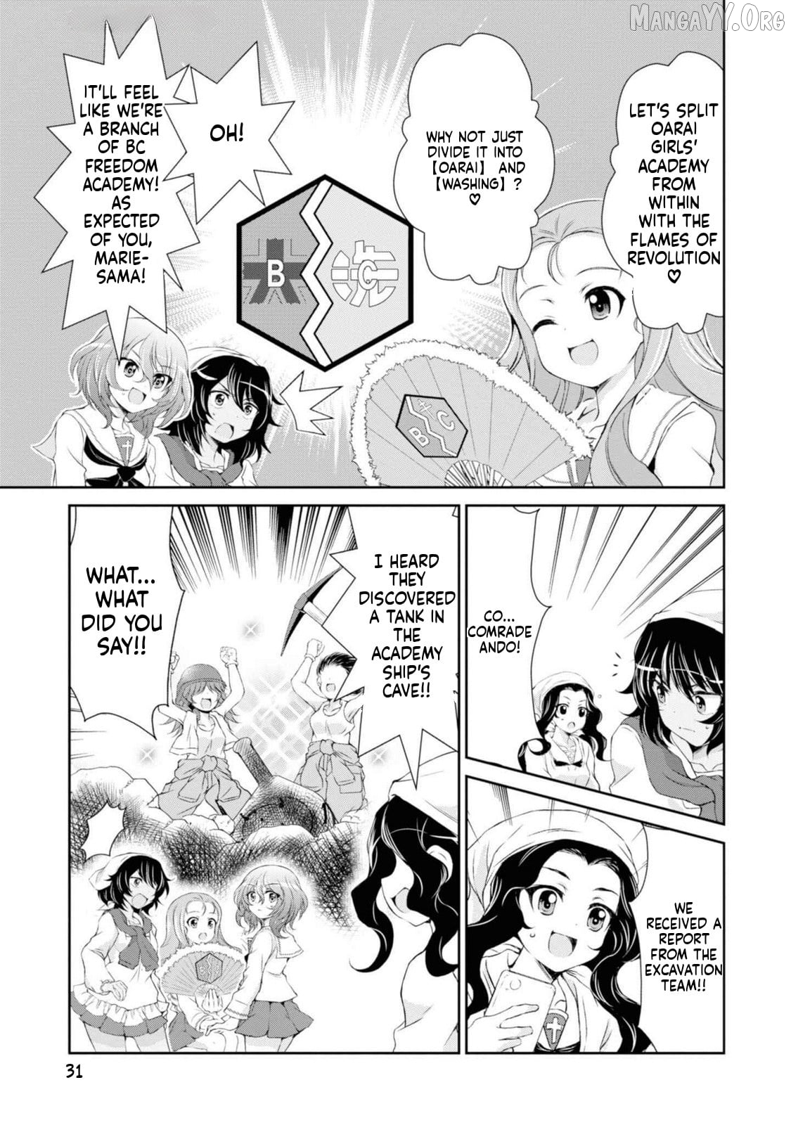Girls und Panzer - Senshado no Susume Chapter 20 - page 9
