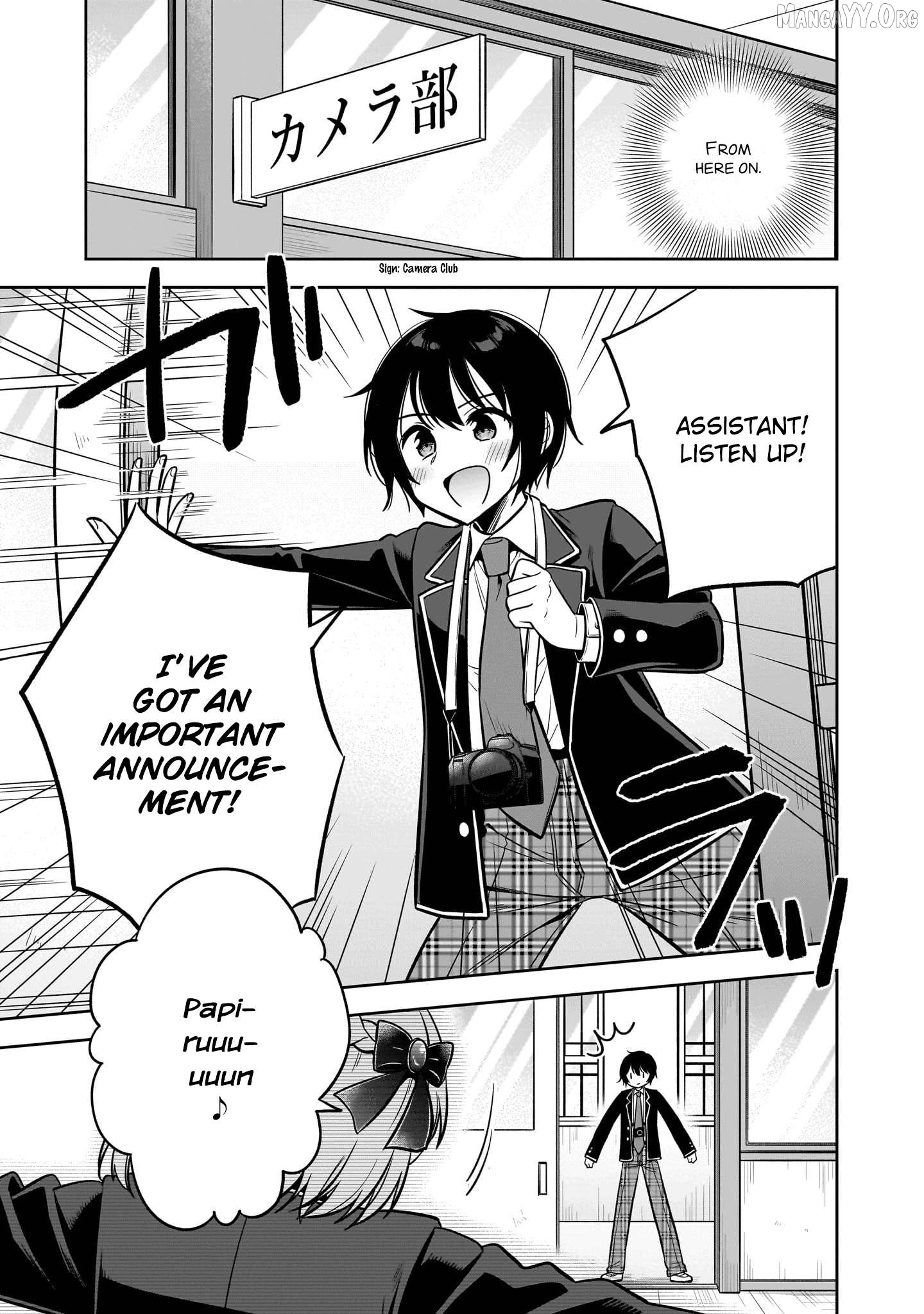 Camera-senpai to Sewayaki Jouzu na Kouhai-chan Chapter 1 - page 21