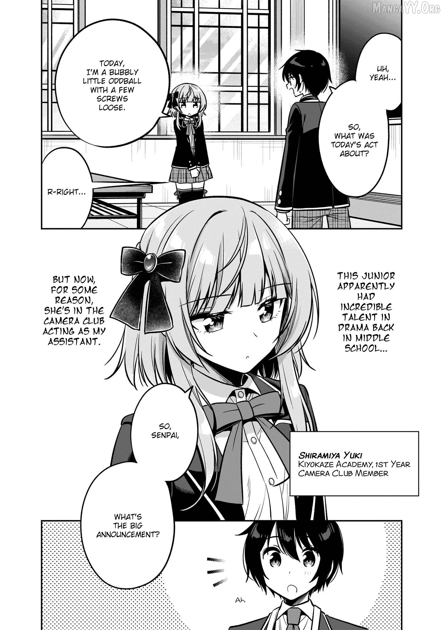 Camera-senpai to Sewayaki Jouzu na Kouhai-chan Chapter 1 - page 24