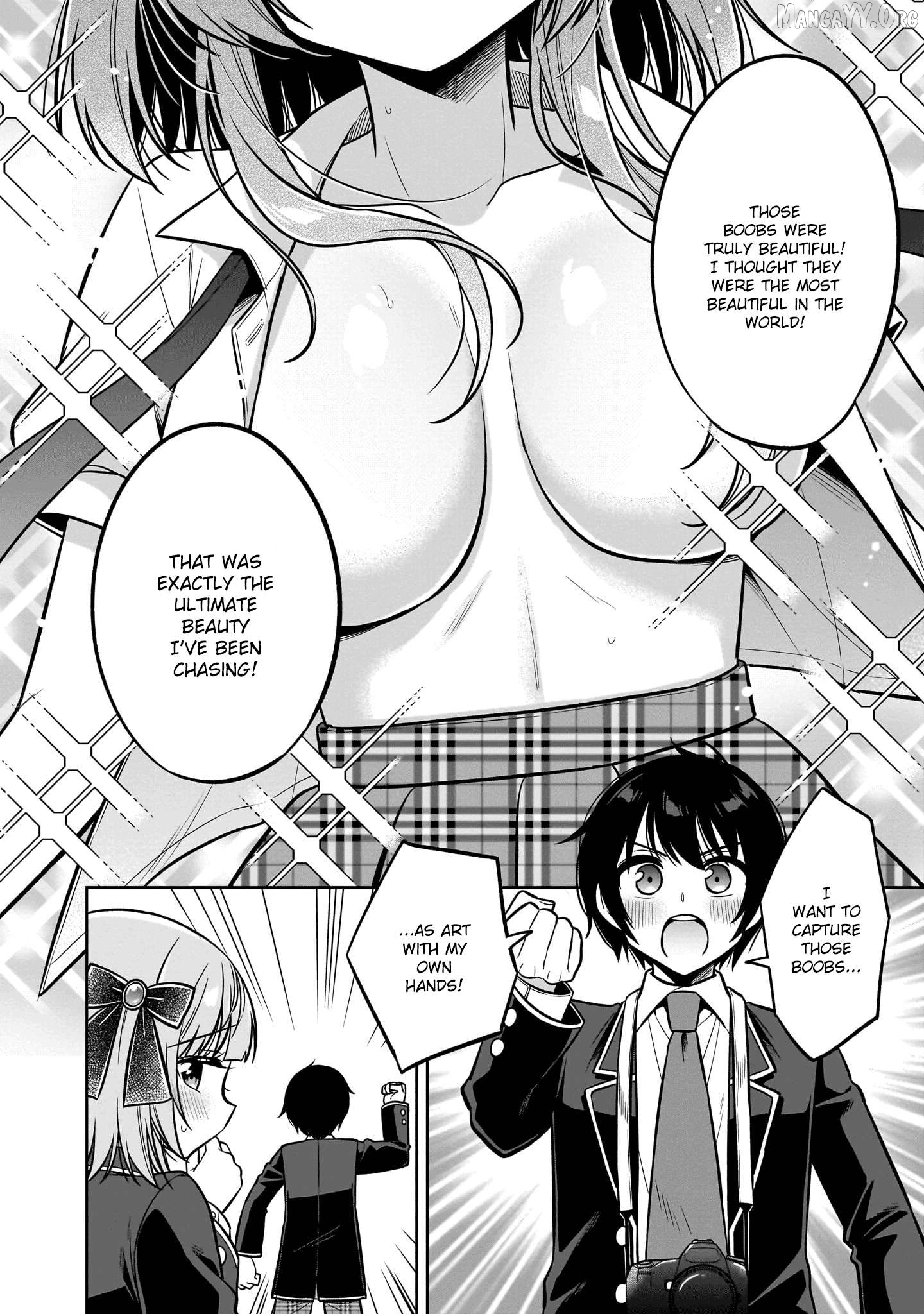 Camera-senpai to Sewayaki Jouzu na Kouhai-chan Chapter 1 - page 34