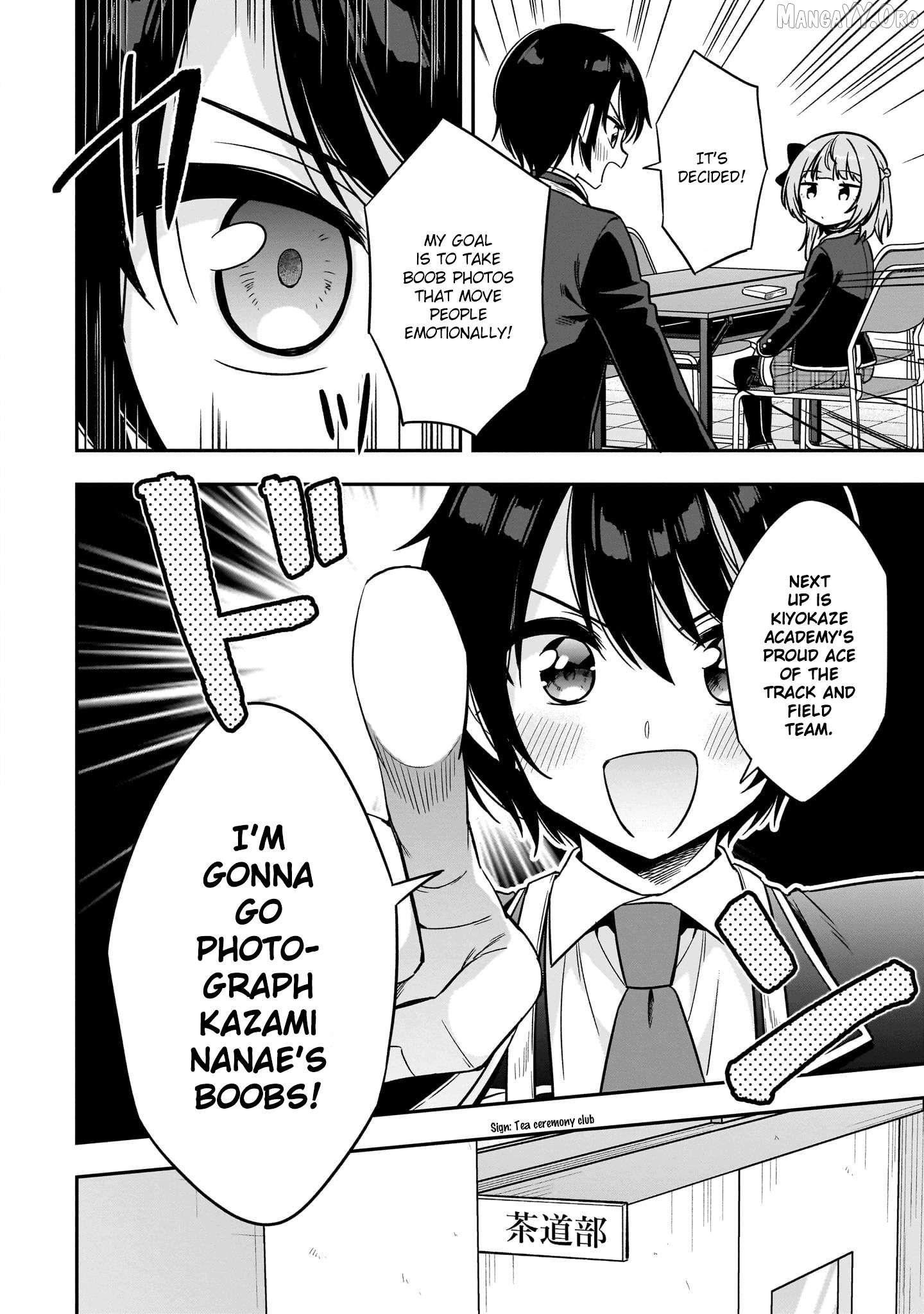 Camera-senpai to Sewayaki Jouzu na Kouhai-chan Chapter 3 - page 4