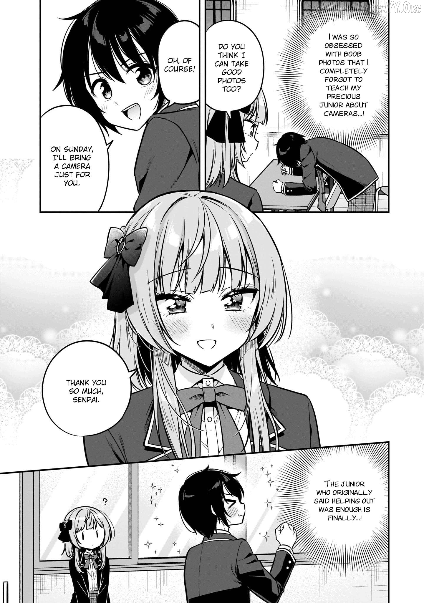 Camera-senpai to Sewayaki Jouzu na Kouhai-chan Chapter 4 - page 3