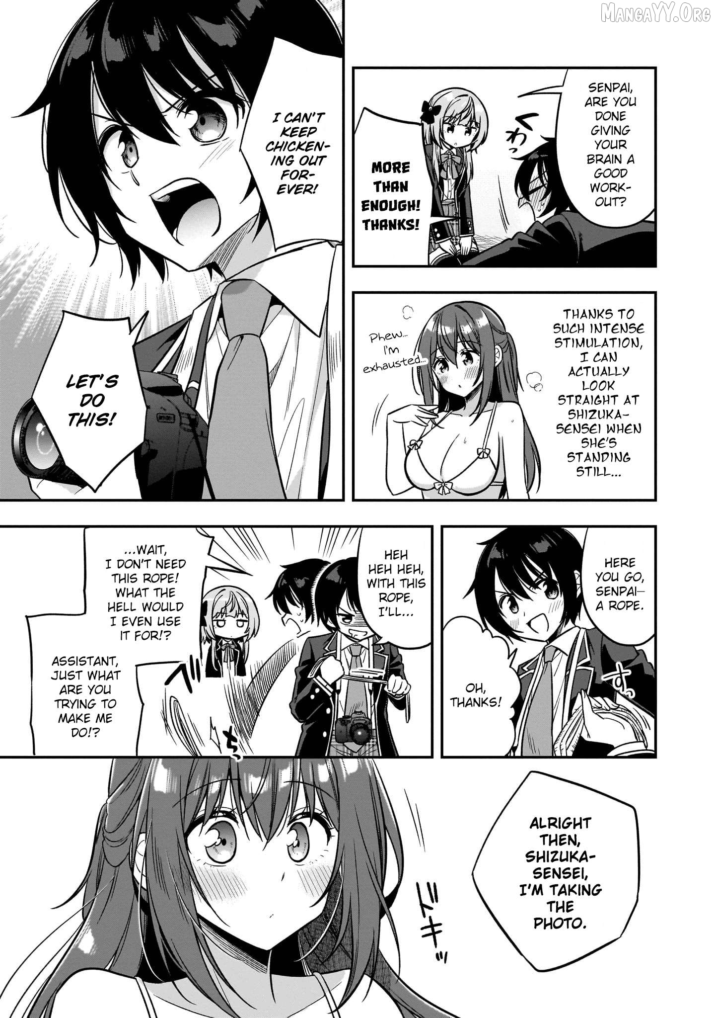 Camera-senpai to Sewayaki Jouzu na Kouhai-chan Chapter 6 - page 11