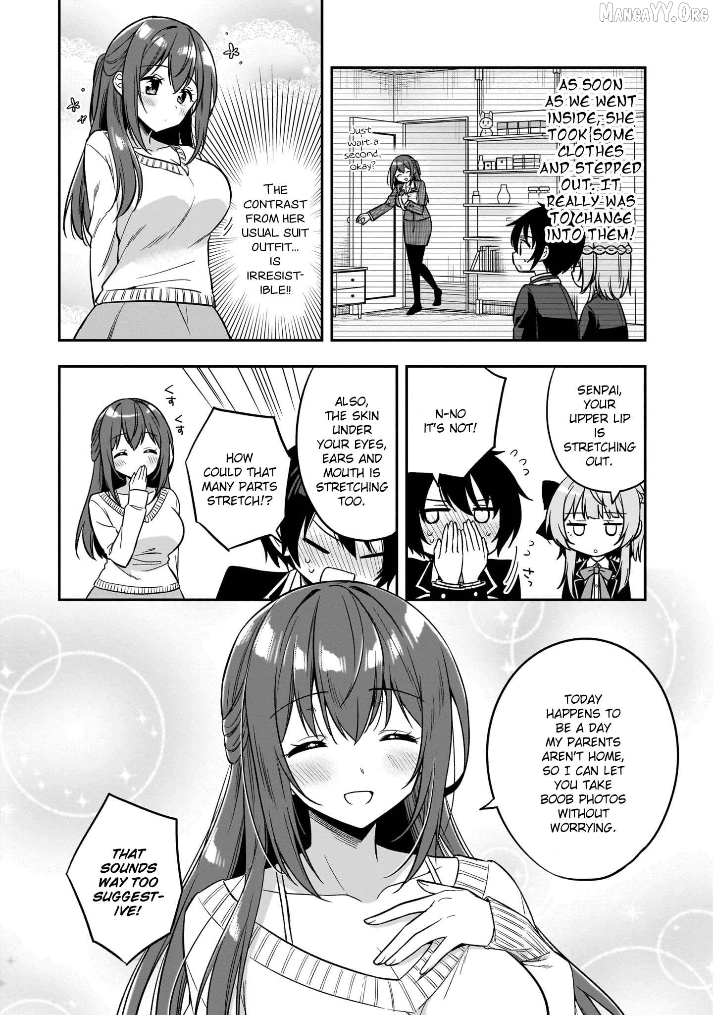 Camera-senpai to Sewayaki Jouzu na Kouhai-chan Chapter 6 - page 4