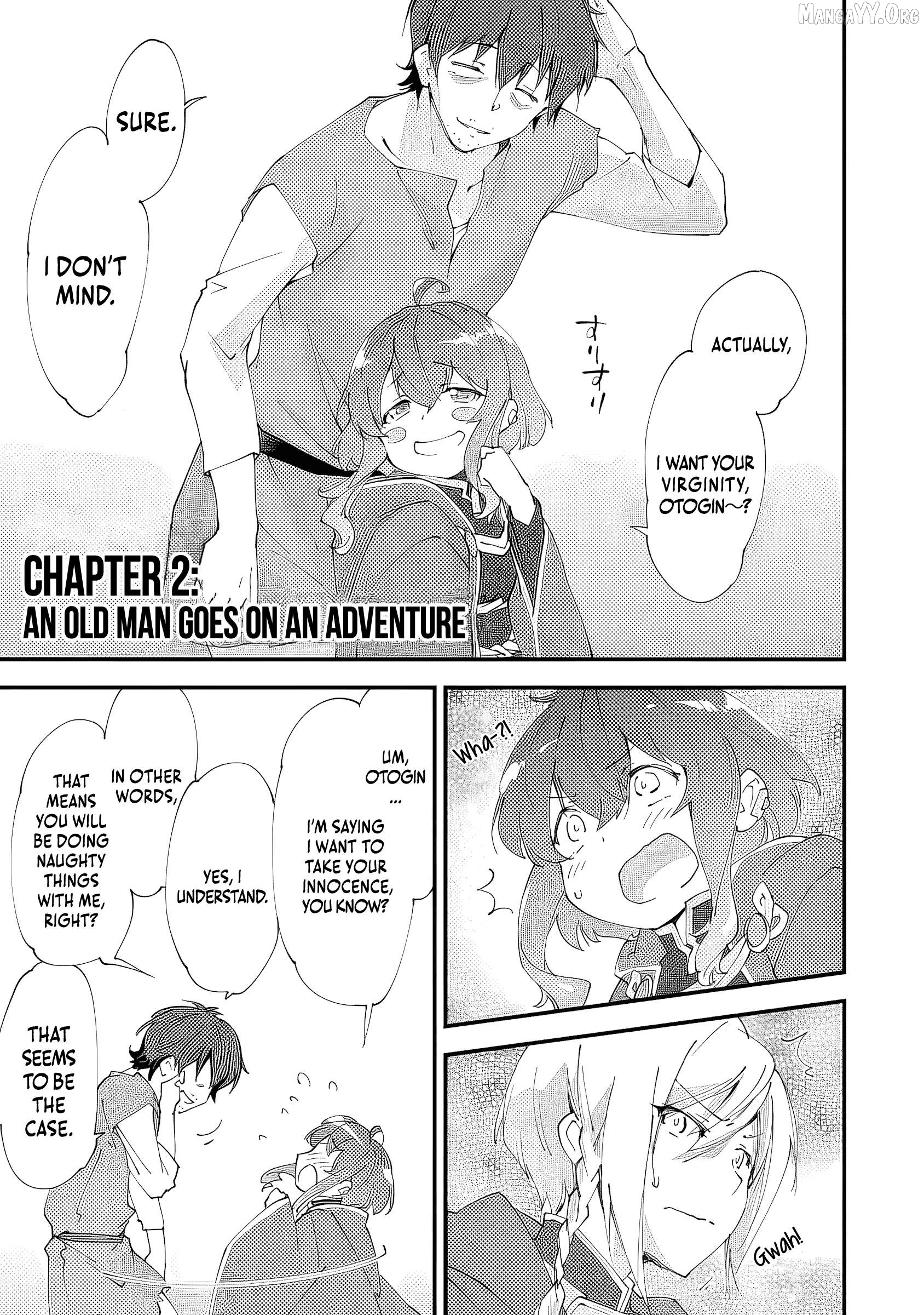 Kurasu Ten’i Ni Makikomareta Konbini Ten’in No Ossan, Yūsha Ni Wa Hitsuyō Nakatta Amarimono Sukiru O Kushishite Saikyō to Naru Yō Desu Chapter 2 - page 2