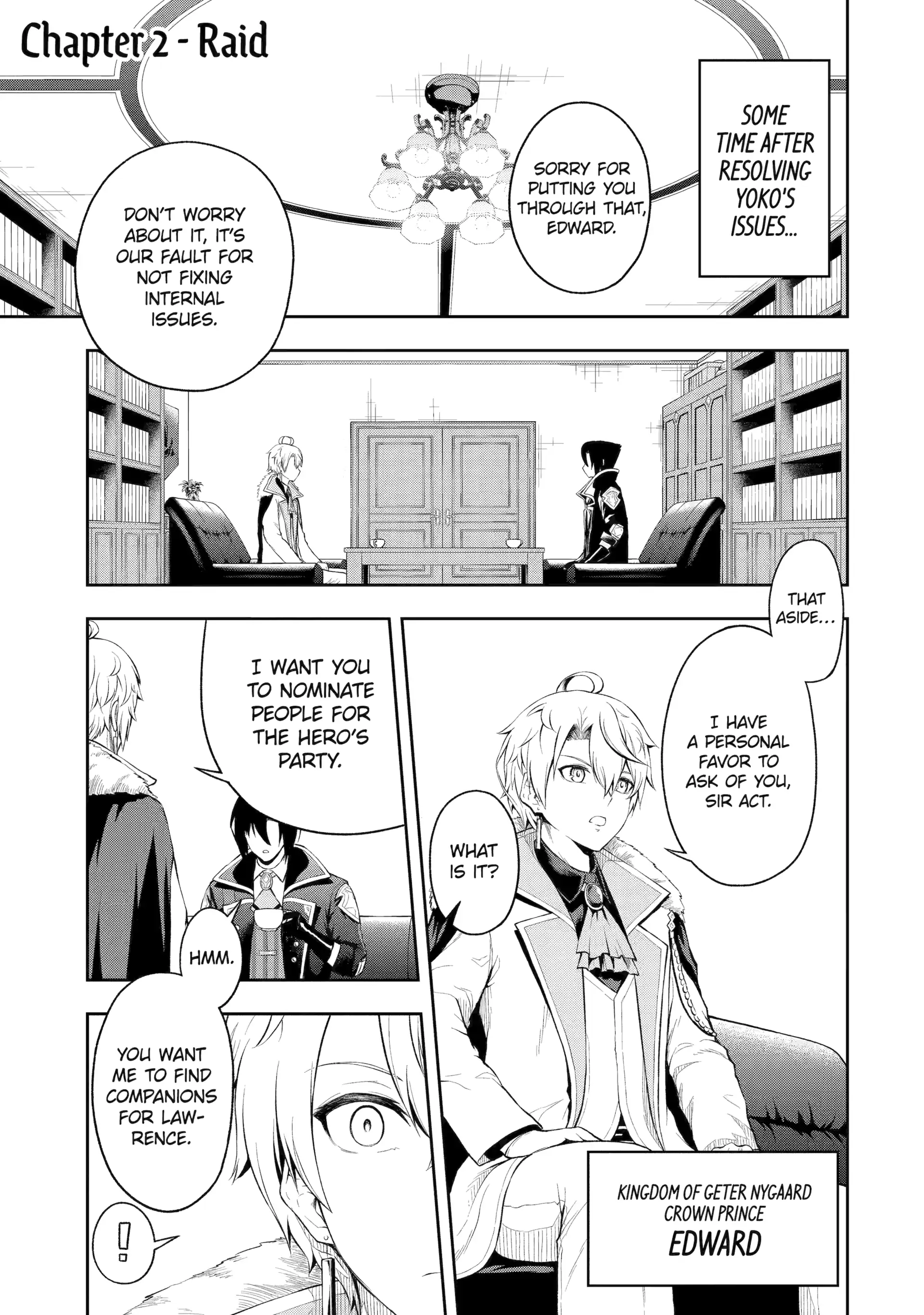 The Corrupt Guildmaster Is Beloved by the Banished Chapter 2 - page 1