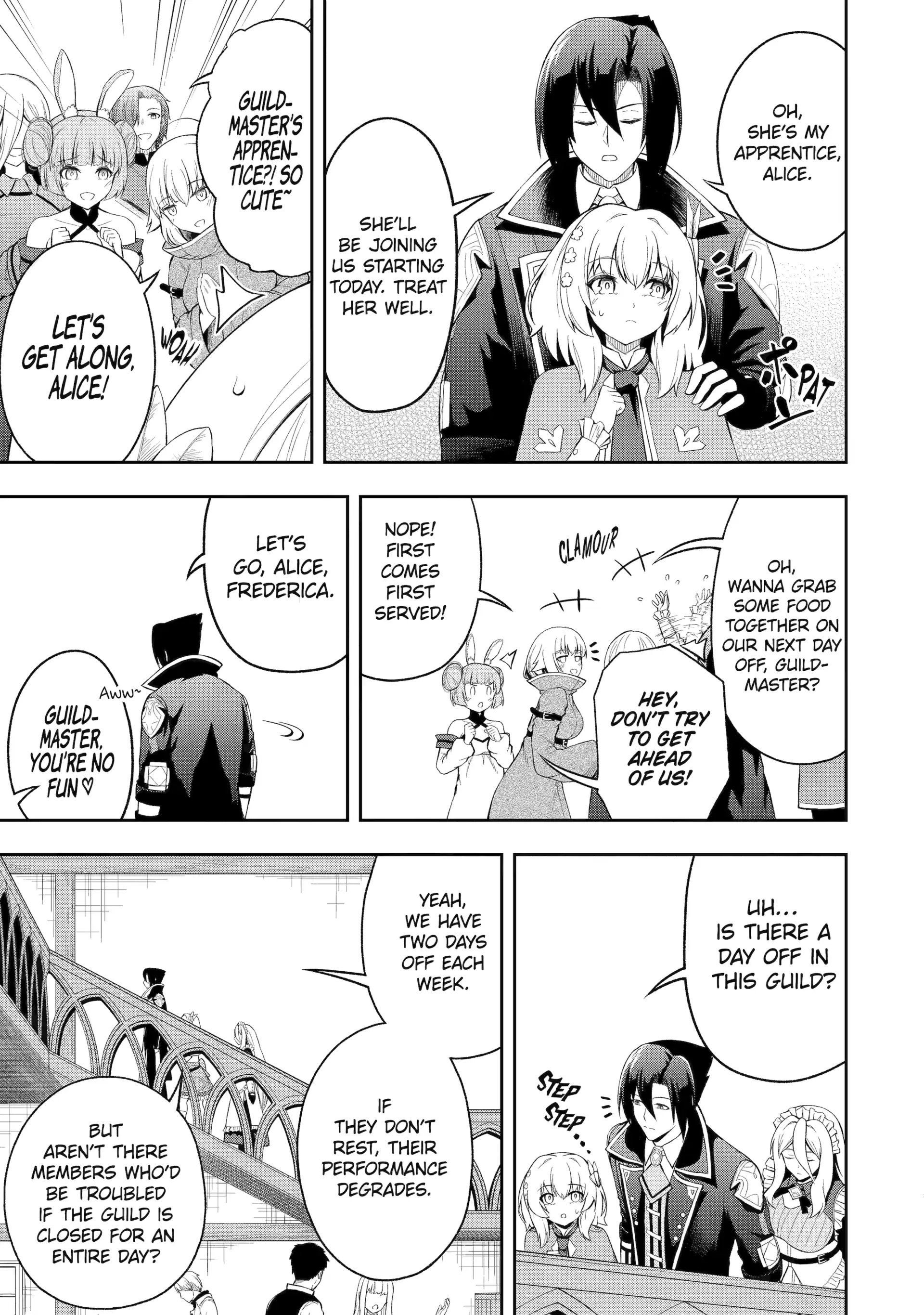 The Corrupt Guildmaster Is Beloved by the Banished Chapter 3 - page 15