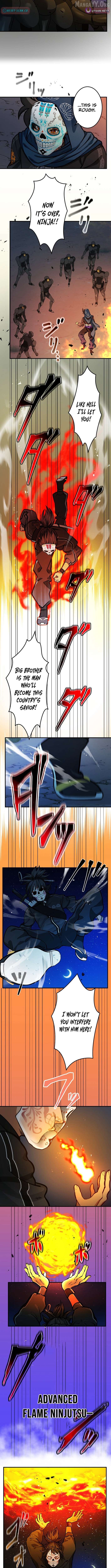 Brand of the Sun - Ninja Battle Royal: Destroy Great Evil and Die for the Salvation of the Nation! Chapter 4 - page 4