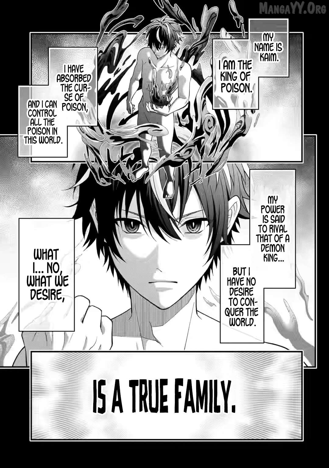 Doku no Ou: Saikyou no Chikara ni Kakusei Shita Ore wa Biki-tachi wo Shitagae, Hatsujou Harem no Aruji to Naru Chapter 1.1 - page 2