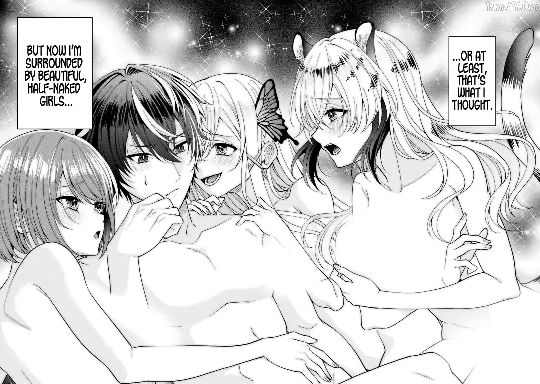 Doku no Ou: Saikyou no Chikara ni Kakusei Shita Ore wa Biki-tachi wo Shitagae, Hatsujou Harem no Aruji to Naru Chapter 1.1 - page 3