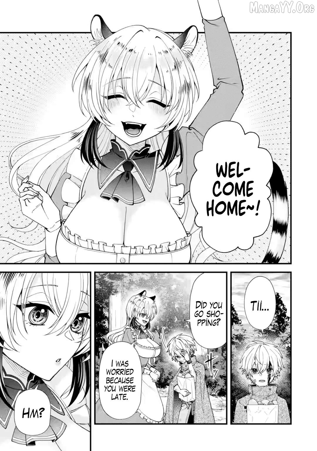 Doku no Ou: Saikyou no Chikara ni Kakusei Shita Ore wa Biki-tachi wo Shitagae, Hatsujou Harem no Aruji to Naru Chapter 1.2 - page 10