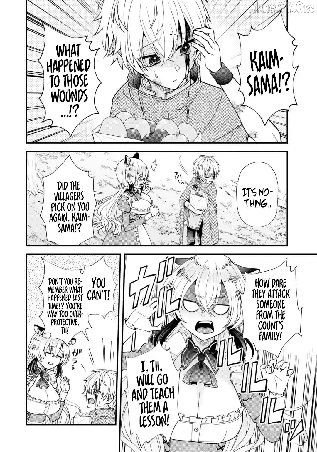 Doku no Ou: Saikyou no Chikara ni Kakusei Shita Ore wa Biki-tachi wo Shitagae, Hatsujou Harem no Aruji to Naru Chapter 1.2 - page 11
