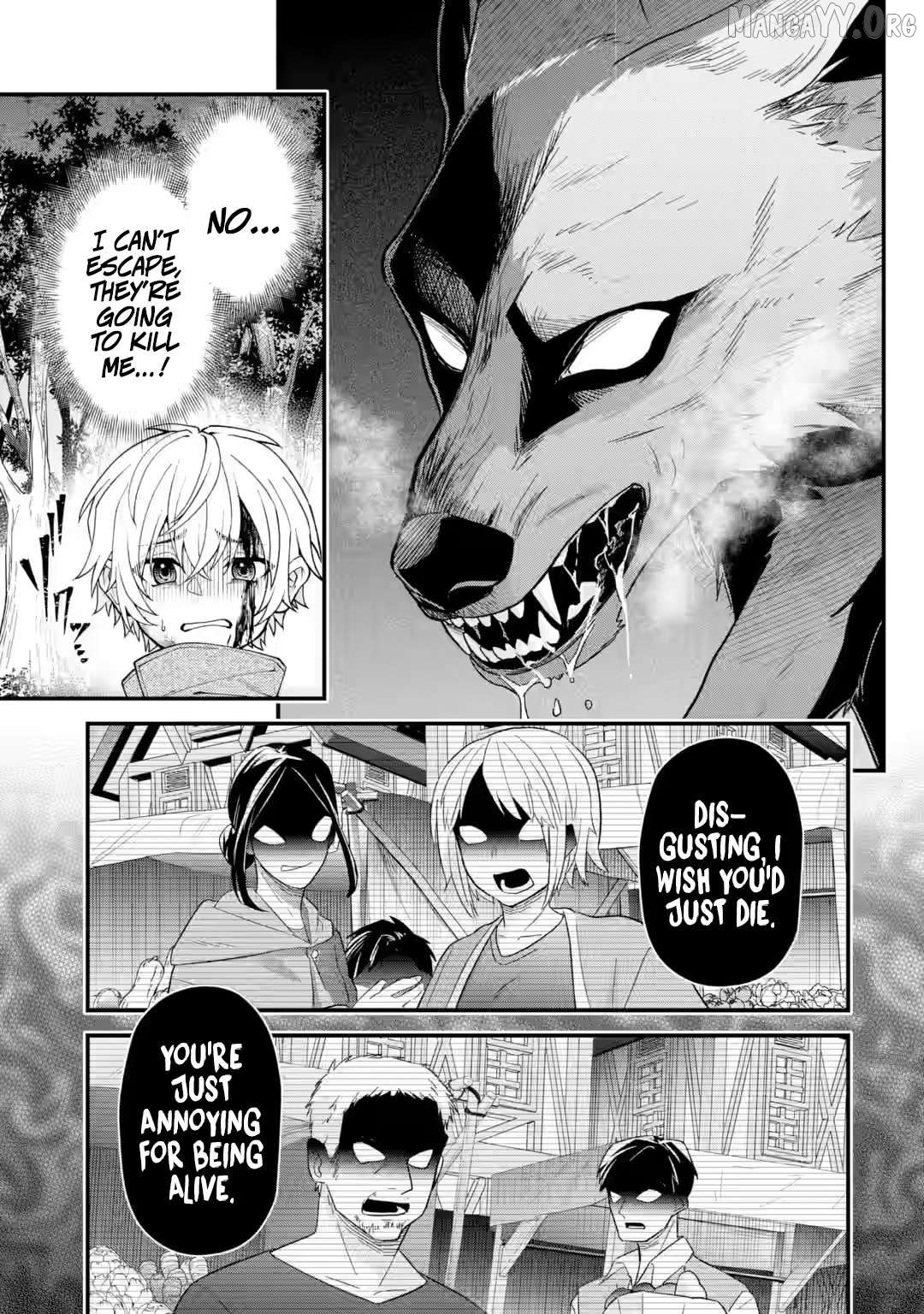 Doku no Ou: Saikyou no Chikara ni Kakusei Shita Ore wa Biki-tachi wo Shitagae, Hatsujou Harem no Aruji to Naru Chapter 1.2 - page 4