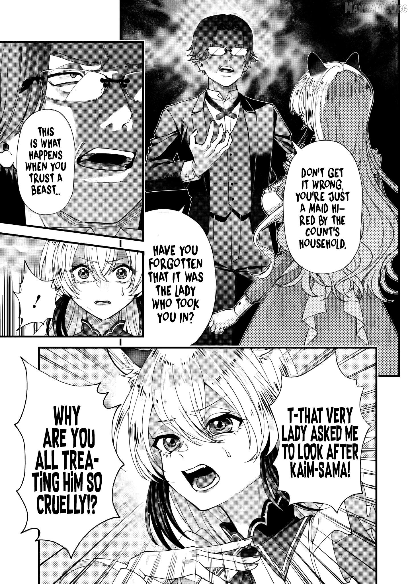 Doku no Ou: Saikyou no Chikara ni Kakusei Shita Ore wa Biki-tachi wo Shitagae, Hatsujou Harem no Aruji to Naru Chapter 1.3 - page 13