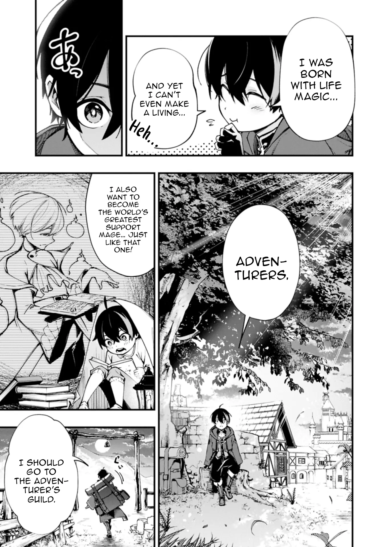 The Banished Lifestyle Mage Who Aims to Be the Strongest Support ~Damage Dealer? No, I’m the Support!~ Chapter 1 - page 17