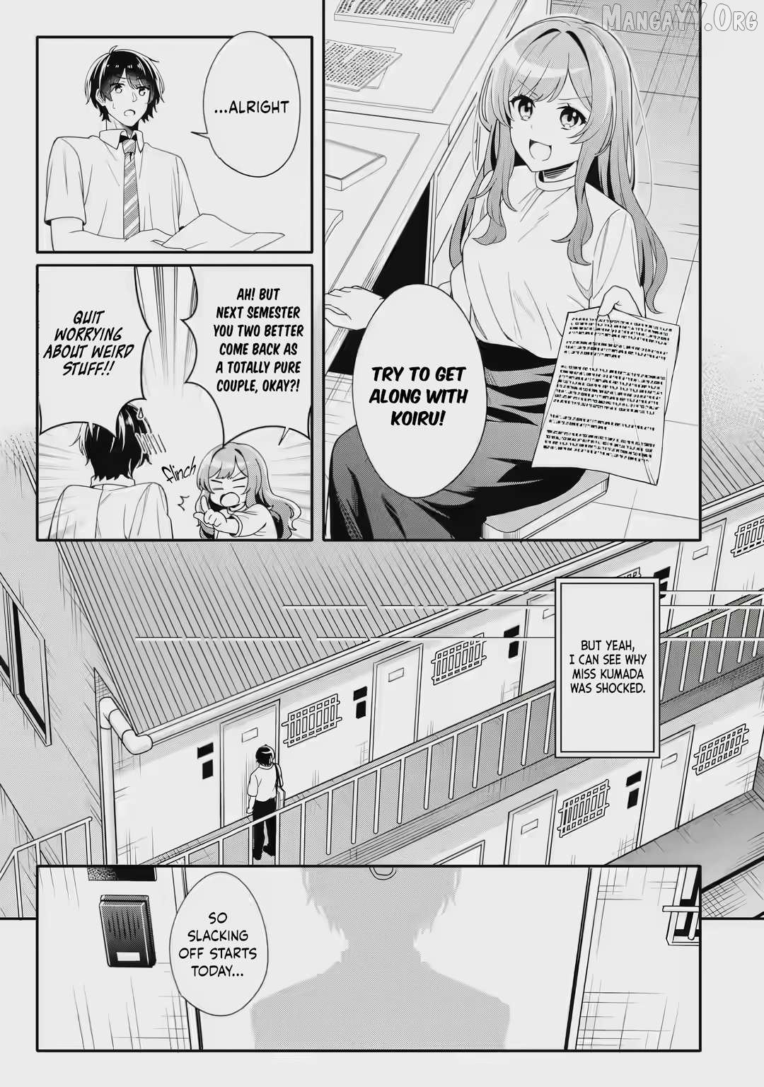 Muboubi Kawaii Pajama Sugata no Bishoujo to Heya de Futarikiri Chapter 2.1 - page 9