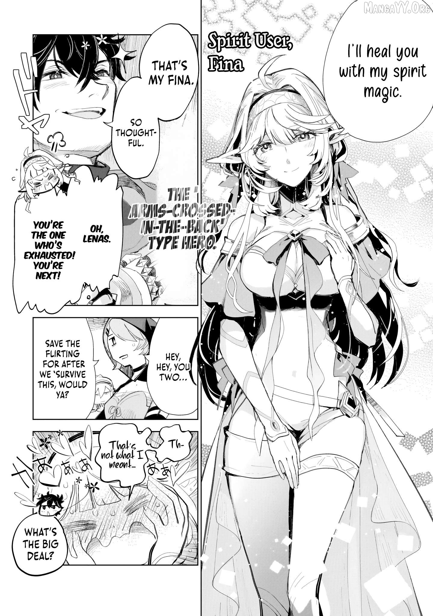 Erufu tsuma to hajimeru yūkyū no tabi densetsu no yūsha, aisuru Erufu totomoni 100 nen mae ni sukutta sekai o tabisuru Chapter 1 - page 7