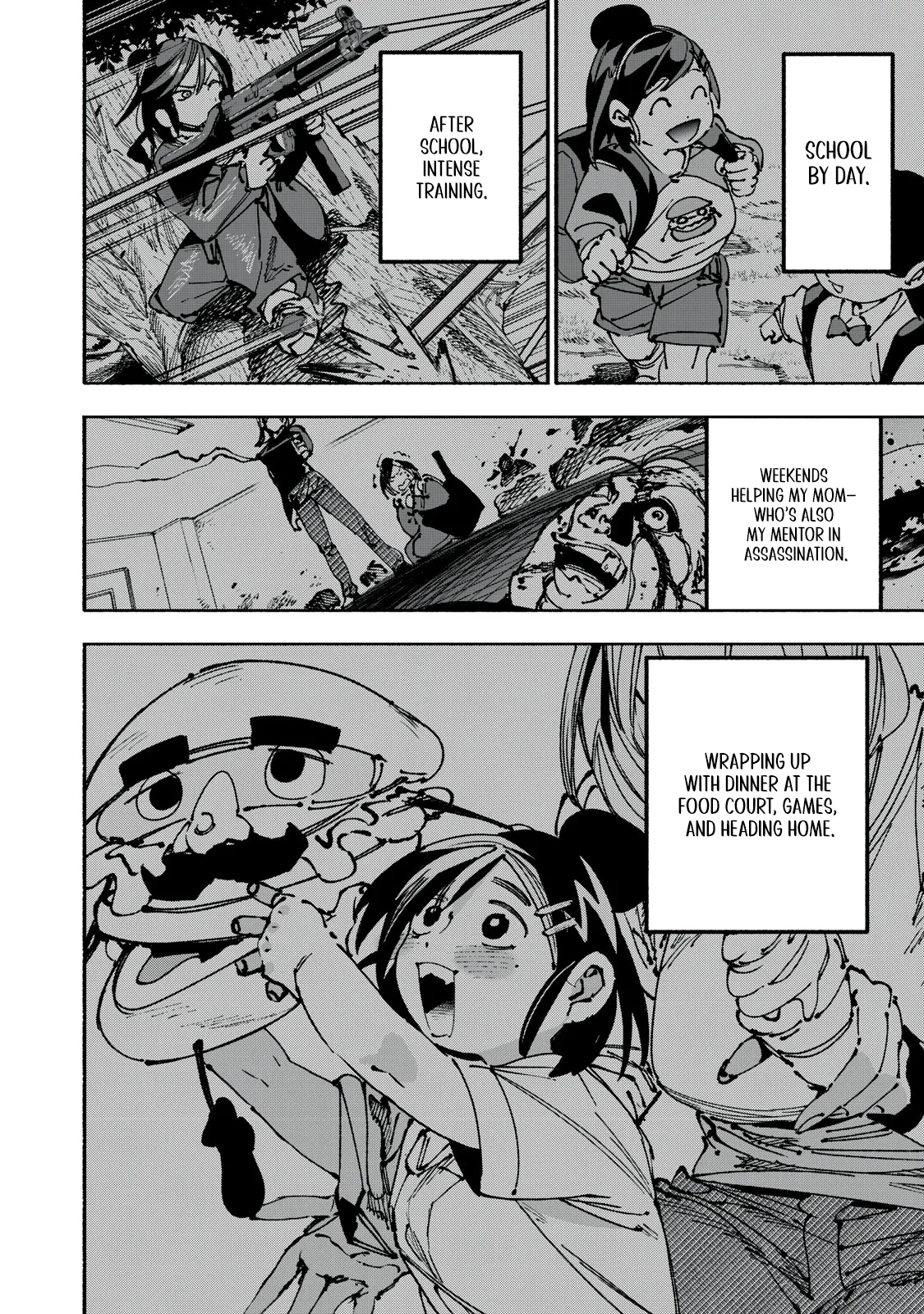 A Hitman Girl’s Struggling New Life in Tokyo Chapter 1 - page 13