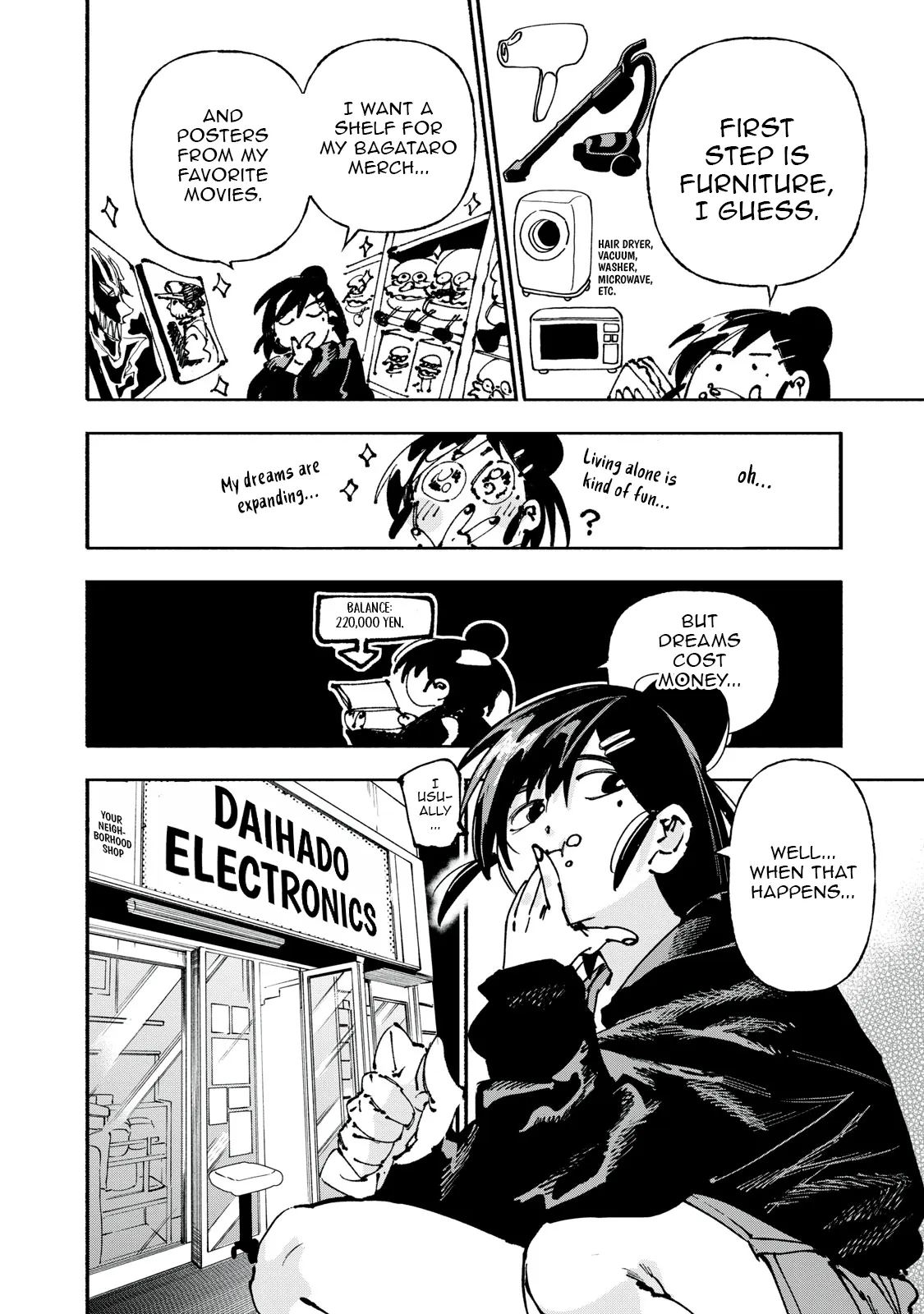 A Hitman Girl’s Struggling New Life in Tokyo Chapter 1 - page 33