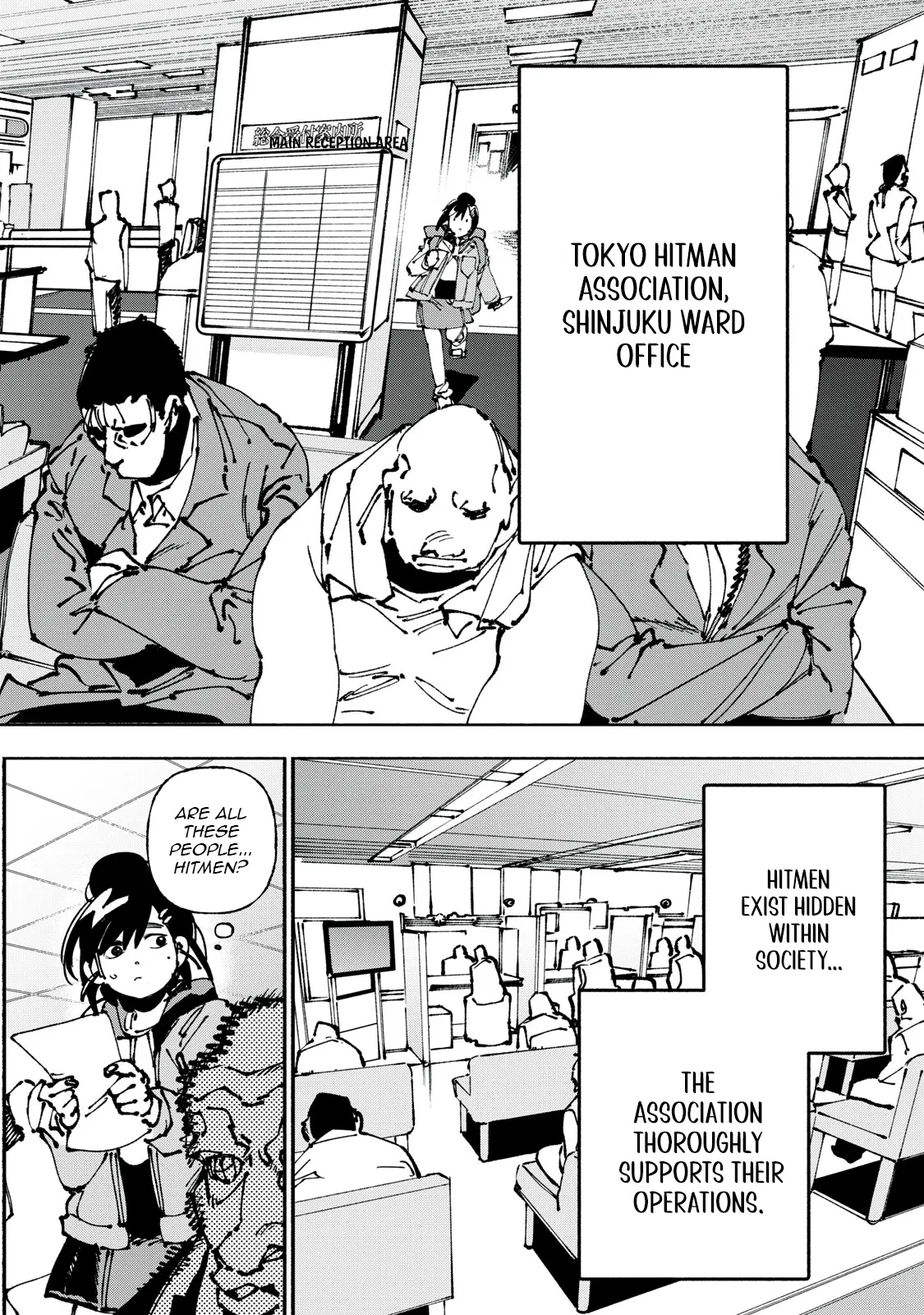 A Hitman Girl’s Struggling New Life in Tokyo Chapter 1 - page 35