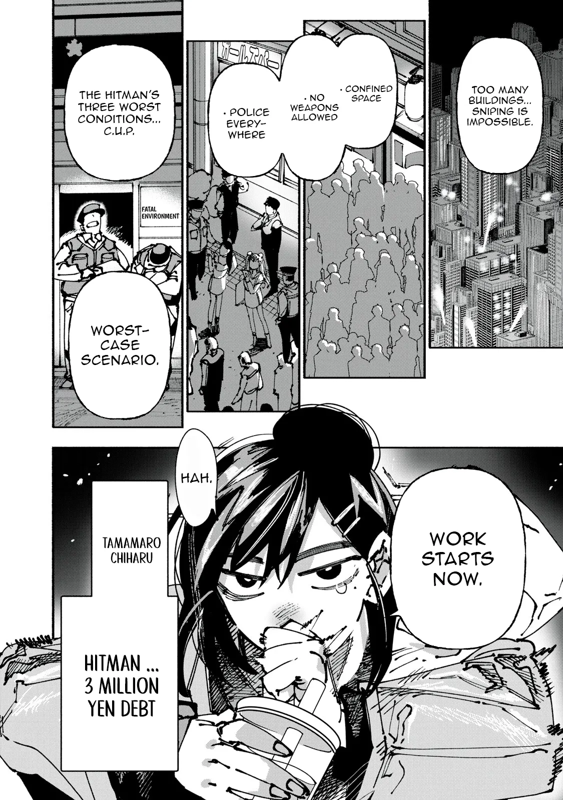 A Hitman Girl’s Struggling New Life in Tokyo Chapter 1 - page 45