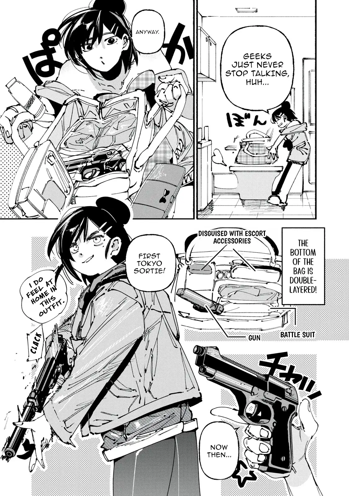 A Hitman Girl’s Struggling New Life in Tokyo Chapter 2 - page 9