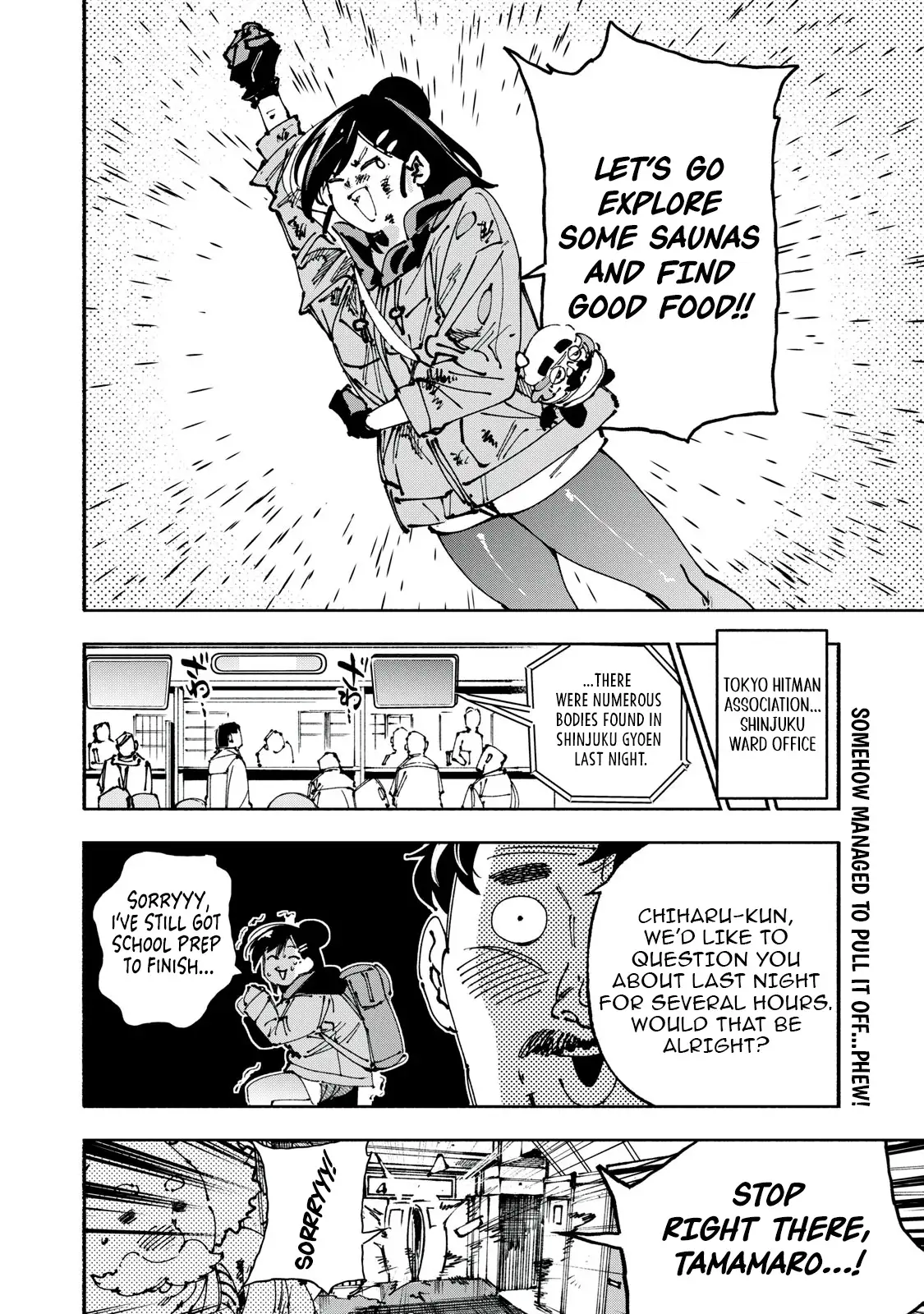 A Hitman Girl’s Struggling New Life in Tokyo Chapter 2 - page 40