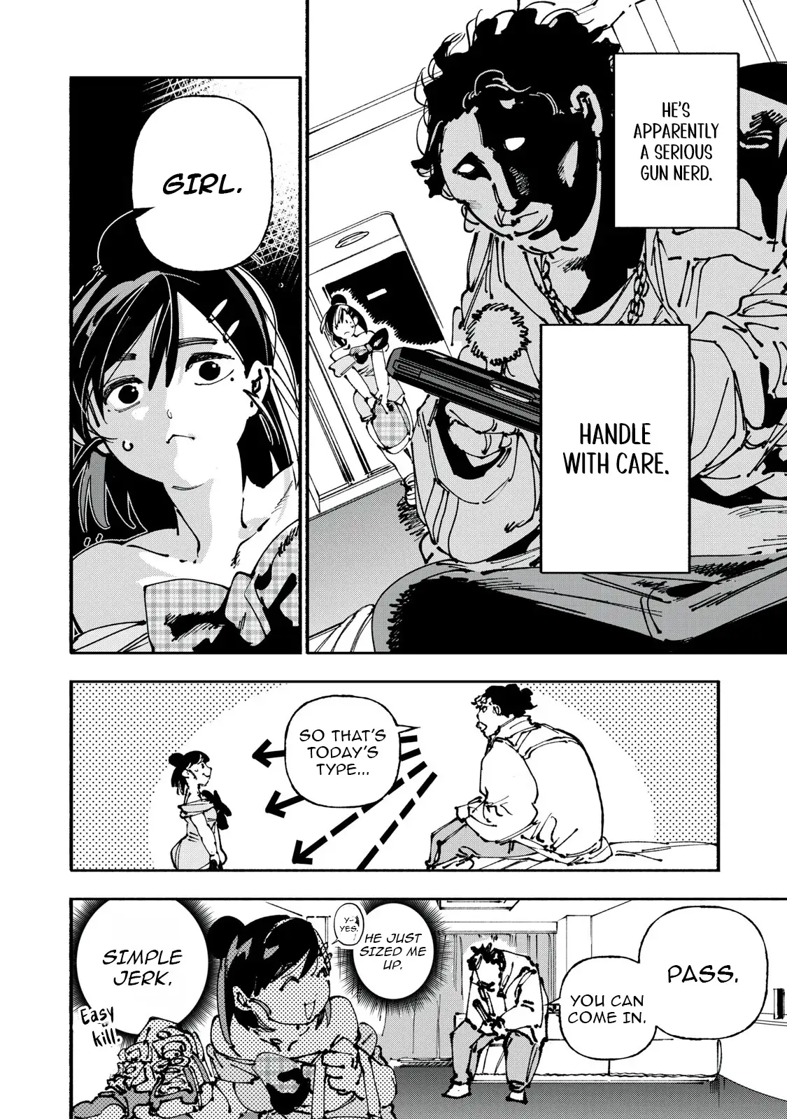 A Hitman Girl’s Struggling New Life in Tokyo Chapter 2 - page 6