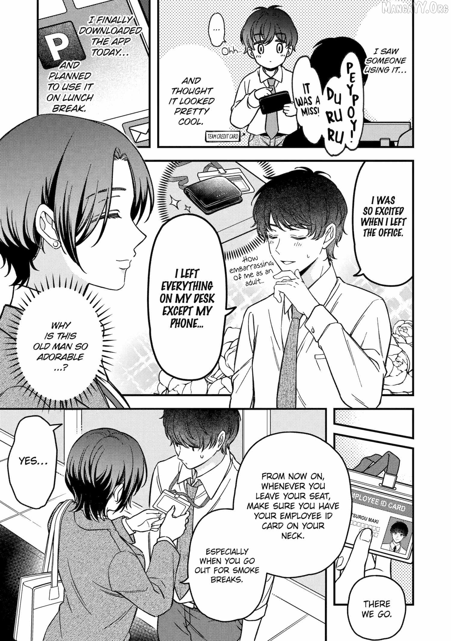 Do you like baby-faced bosses? Chapter 2 - page 5