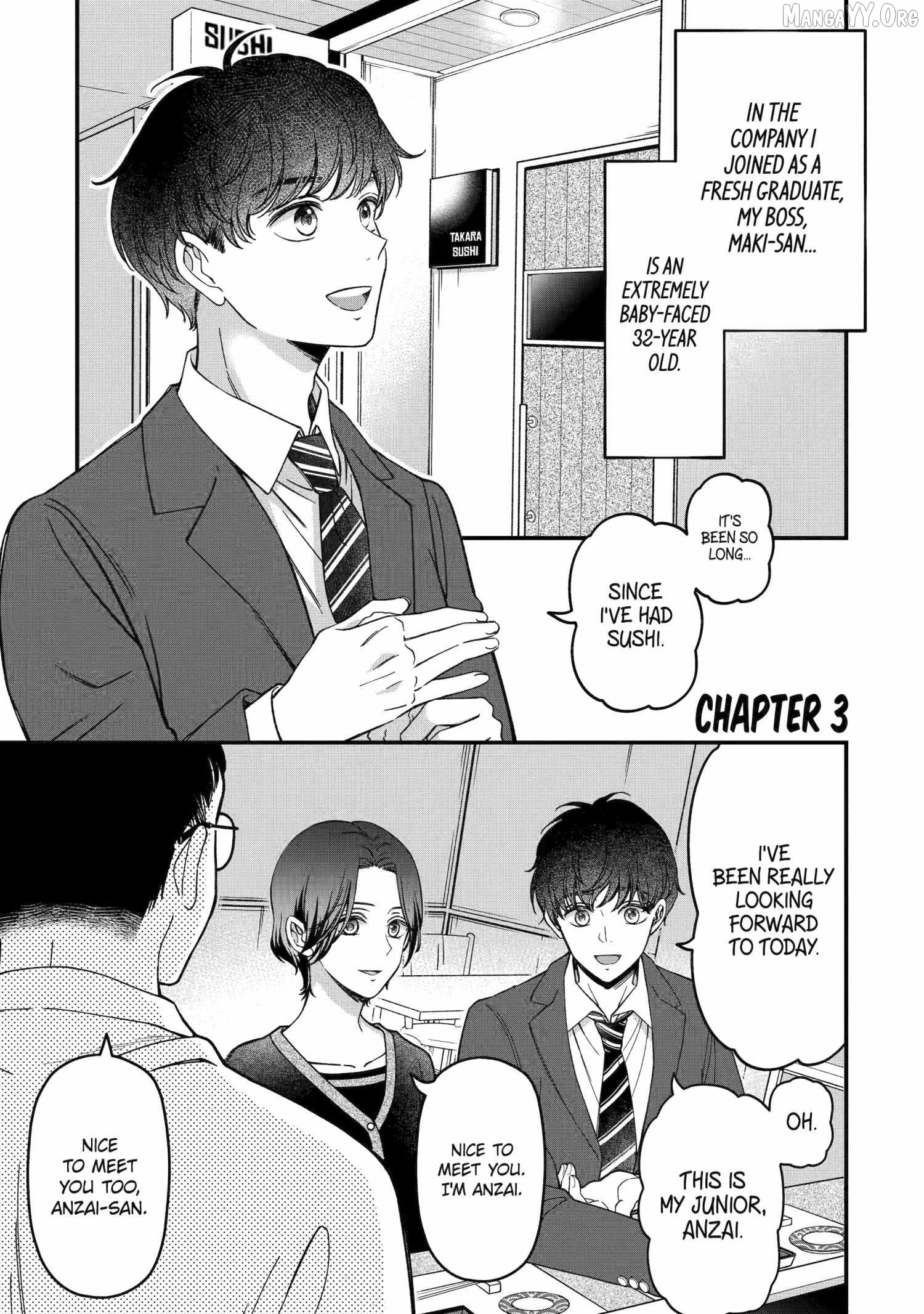 Do you like baby-faced bosses? Chapter 3 - page 1