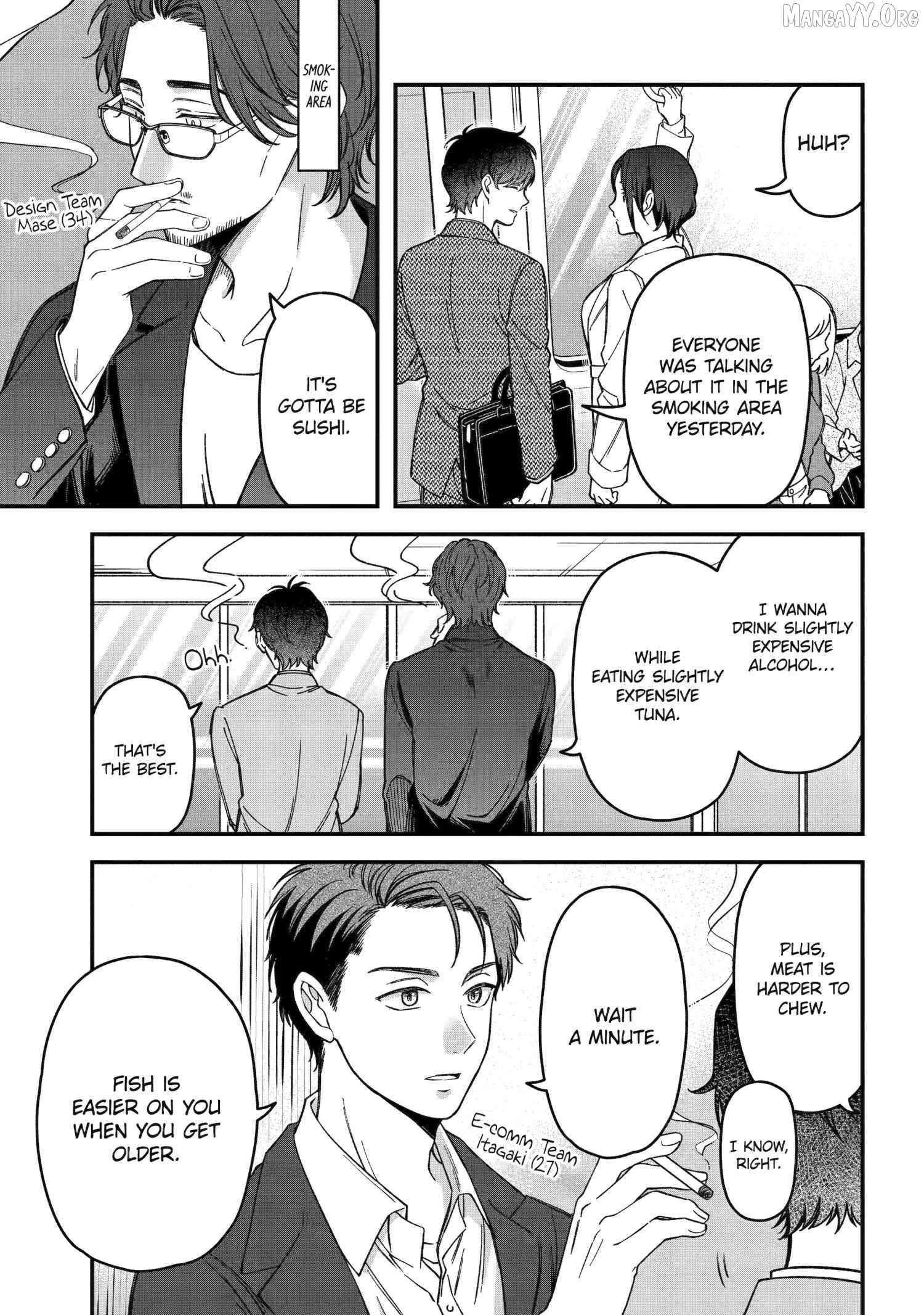 Do you like baby-faced bosses? Chapter 3 - page 3