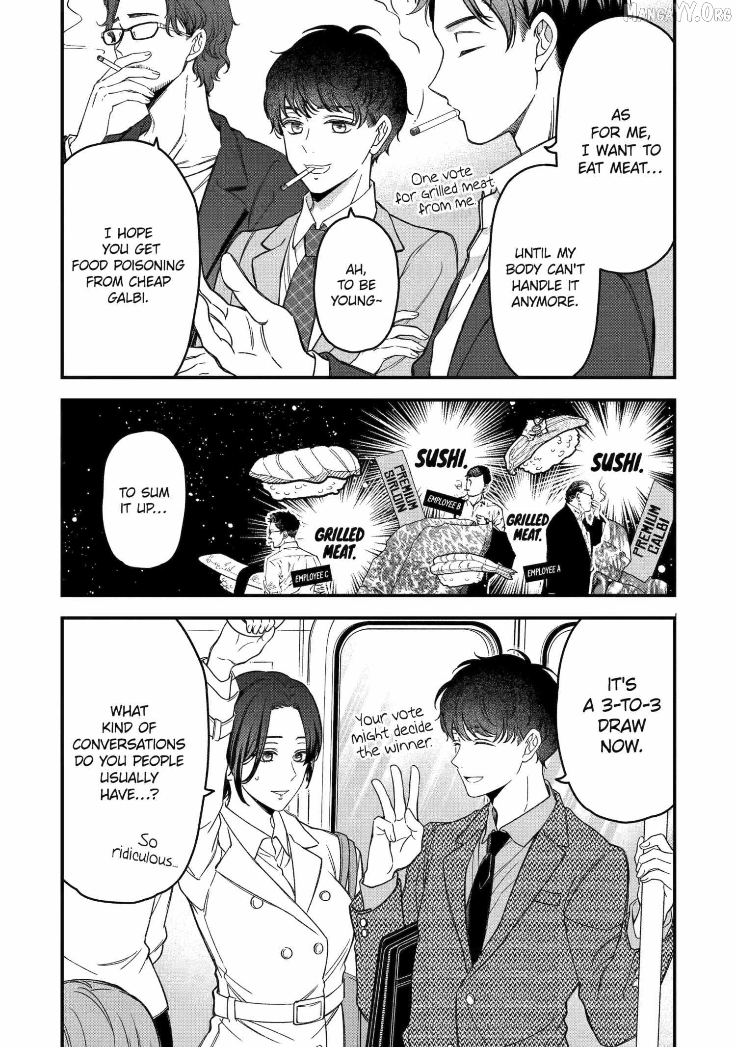 Do you like baby-faced bosses? Chapter 3 - page 4
