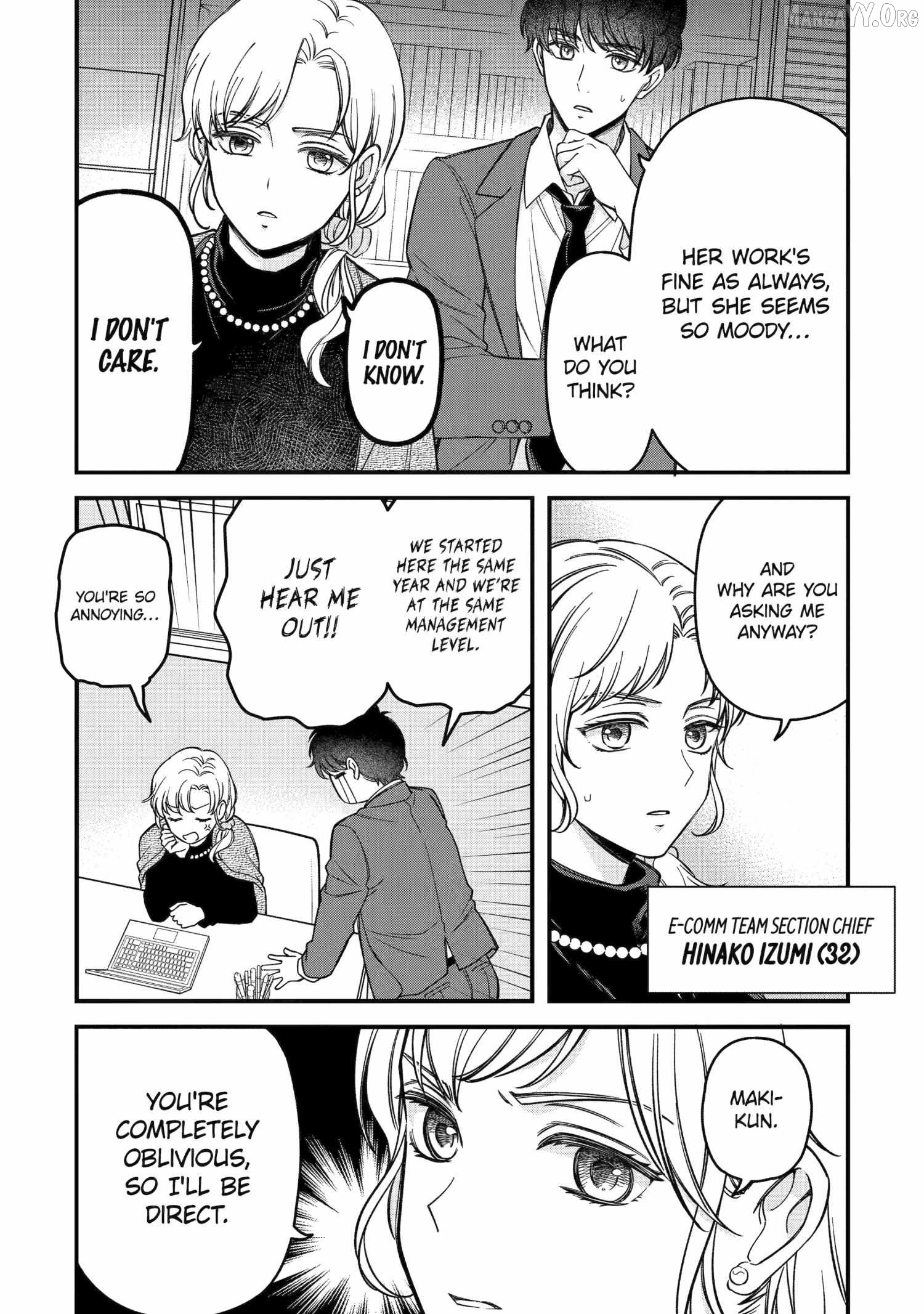 Do you like baby-faced bosses? Chapter 4 - page 8