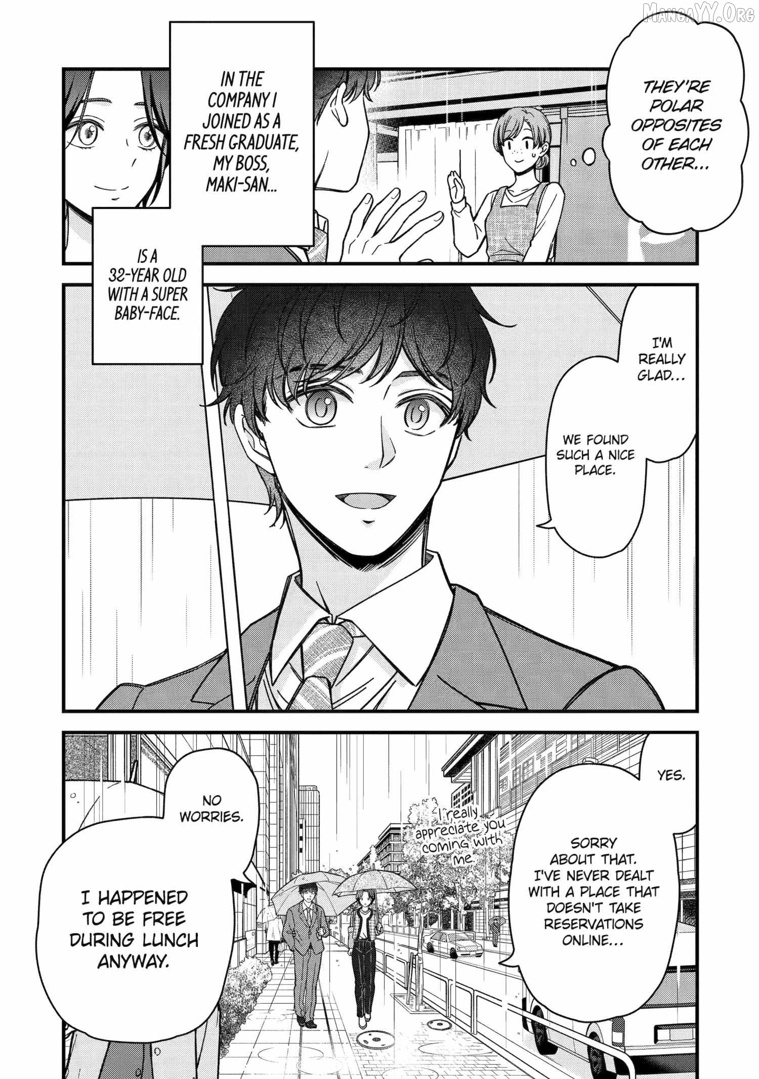 Do you like baby-faced bosses? Chapter 5 - page 4