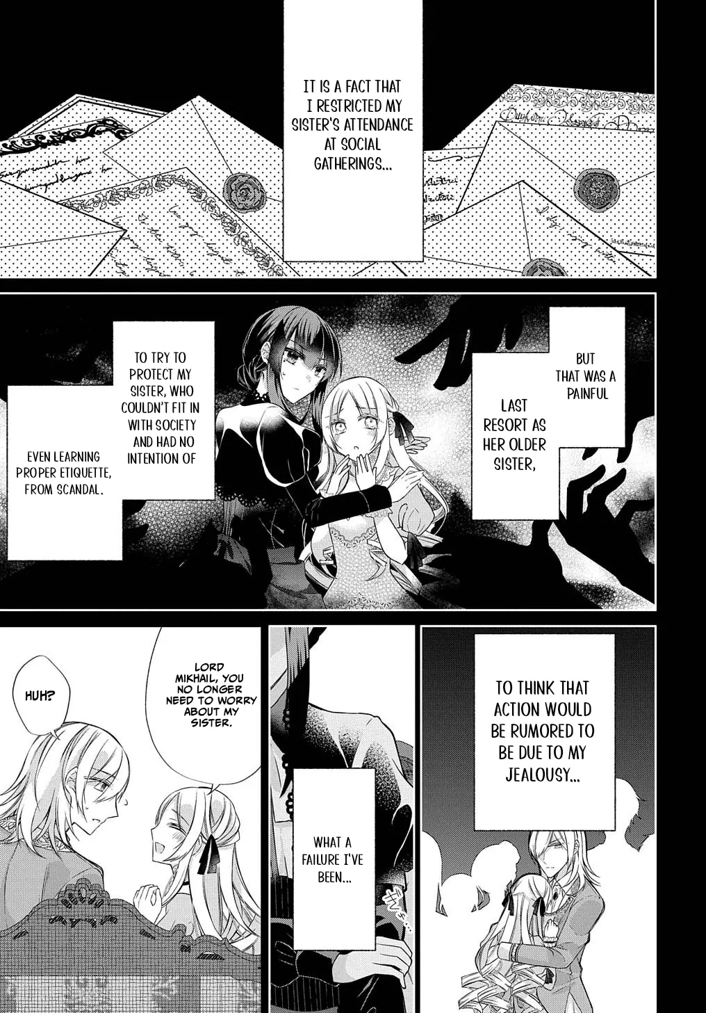 The Invisible Wallflower Marries an Upstart Aristocrat After Getting Dumped for Her Sister Chapter 1.1 - page 9