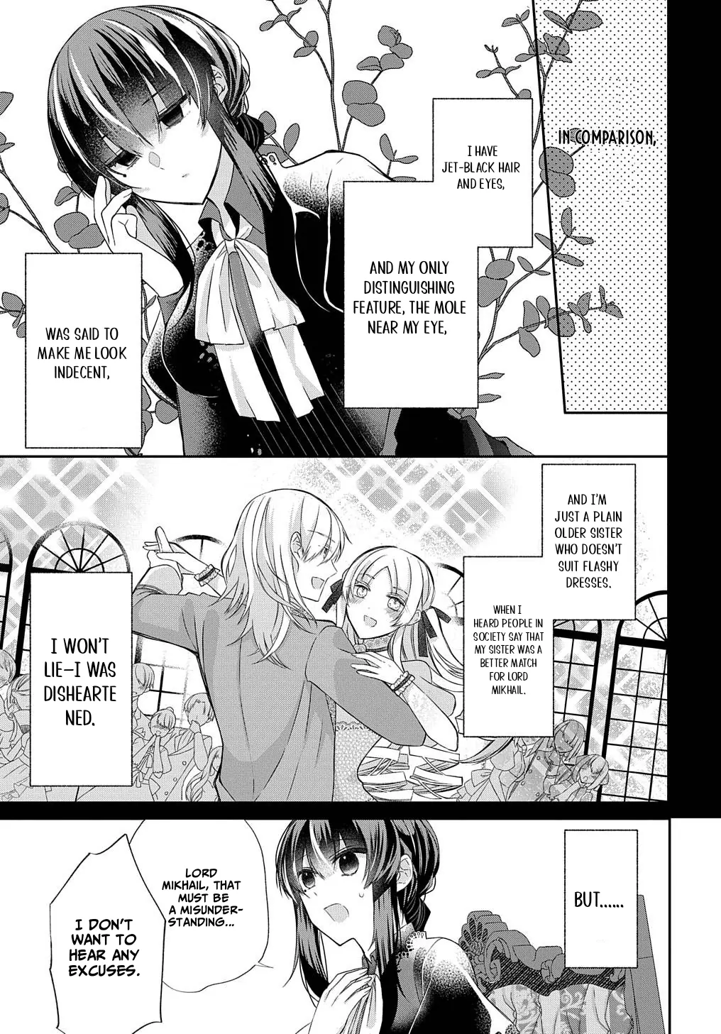 The Invisible Wallflower Marries an Upstart Aristocrat After Getting Dumped for Her Sister Chapter 1.1 - page 7