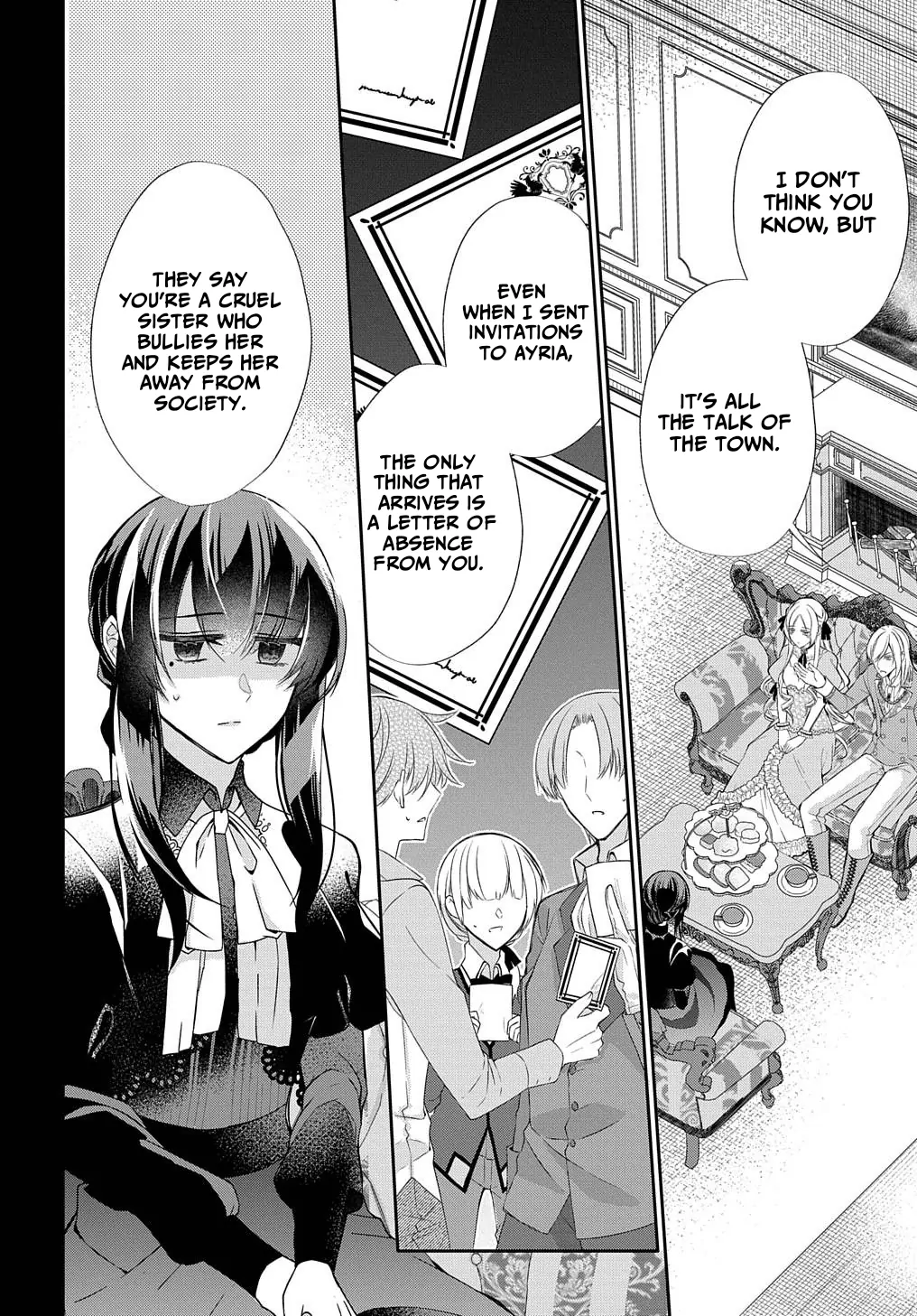 The Invisible Wallflower Marries an Upstart Aristocrat After Getting Dumped for Her Sister Chapter 1.1 - page 8