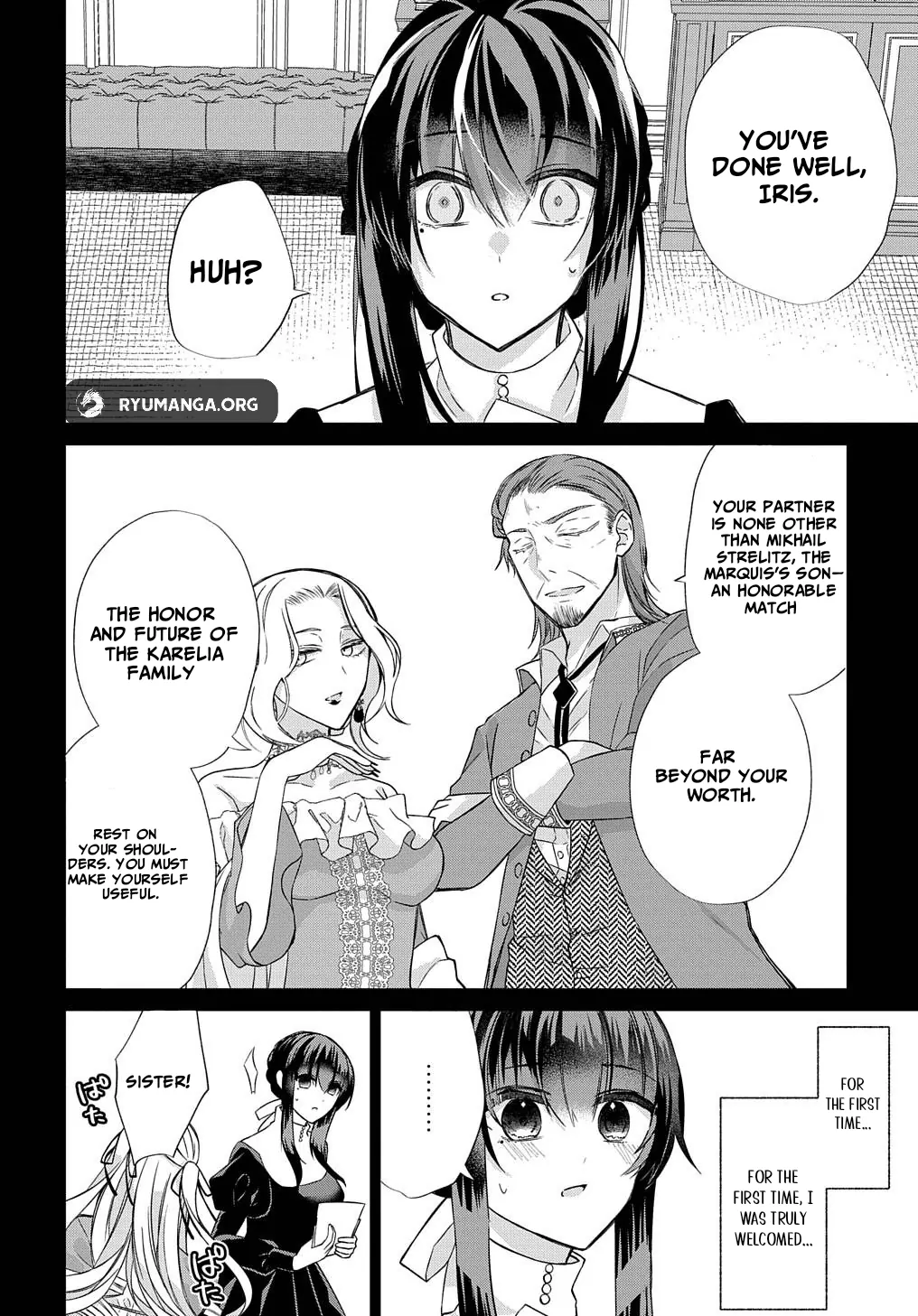The Invisible Wallflower Marries an Upstart Aristocrat After Getting Dumped for Her Sister Chapter 1.2 - page 14
