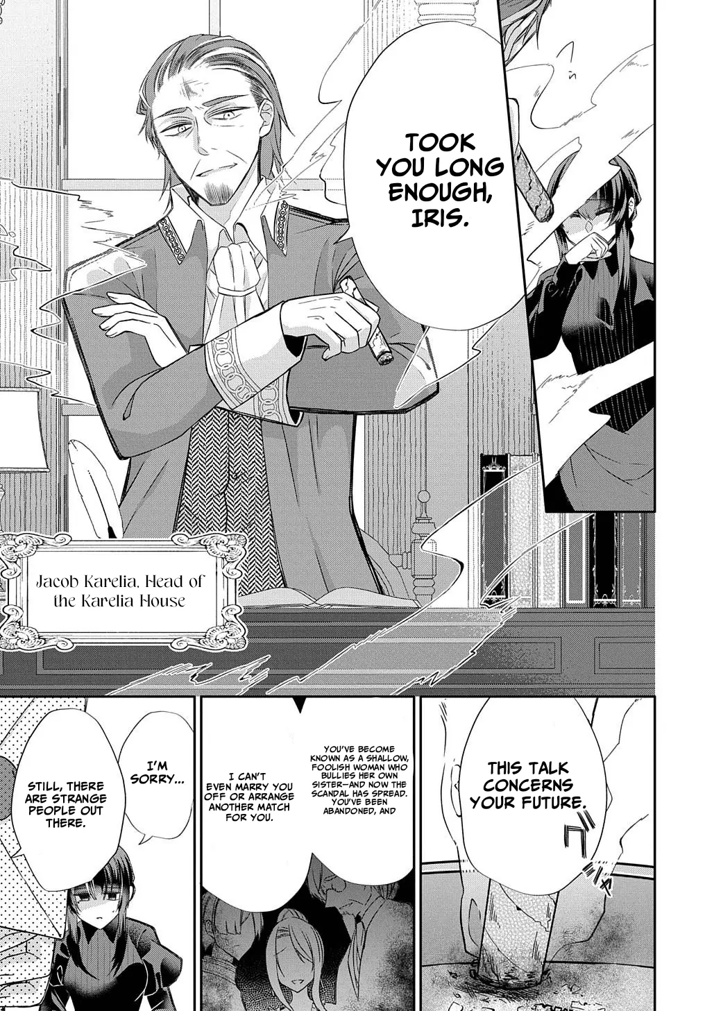 The Invisible Wallflower Marries an Upstart Aristocrat After Getting Dumped for Her Sister Chapter 1.2 - page 3