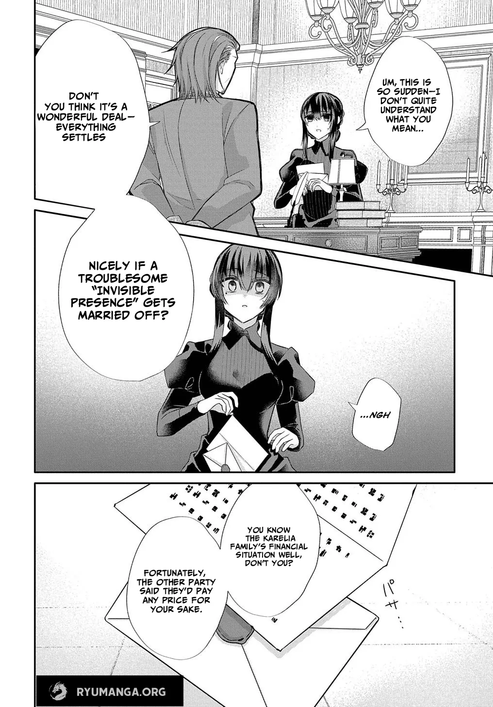 The Invisible Wallflower Marries an Upstart Aristocrat After Getting Dumped for Her Sister Chapter 1.2 - page 6
