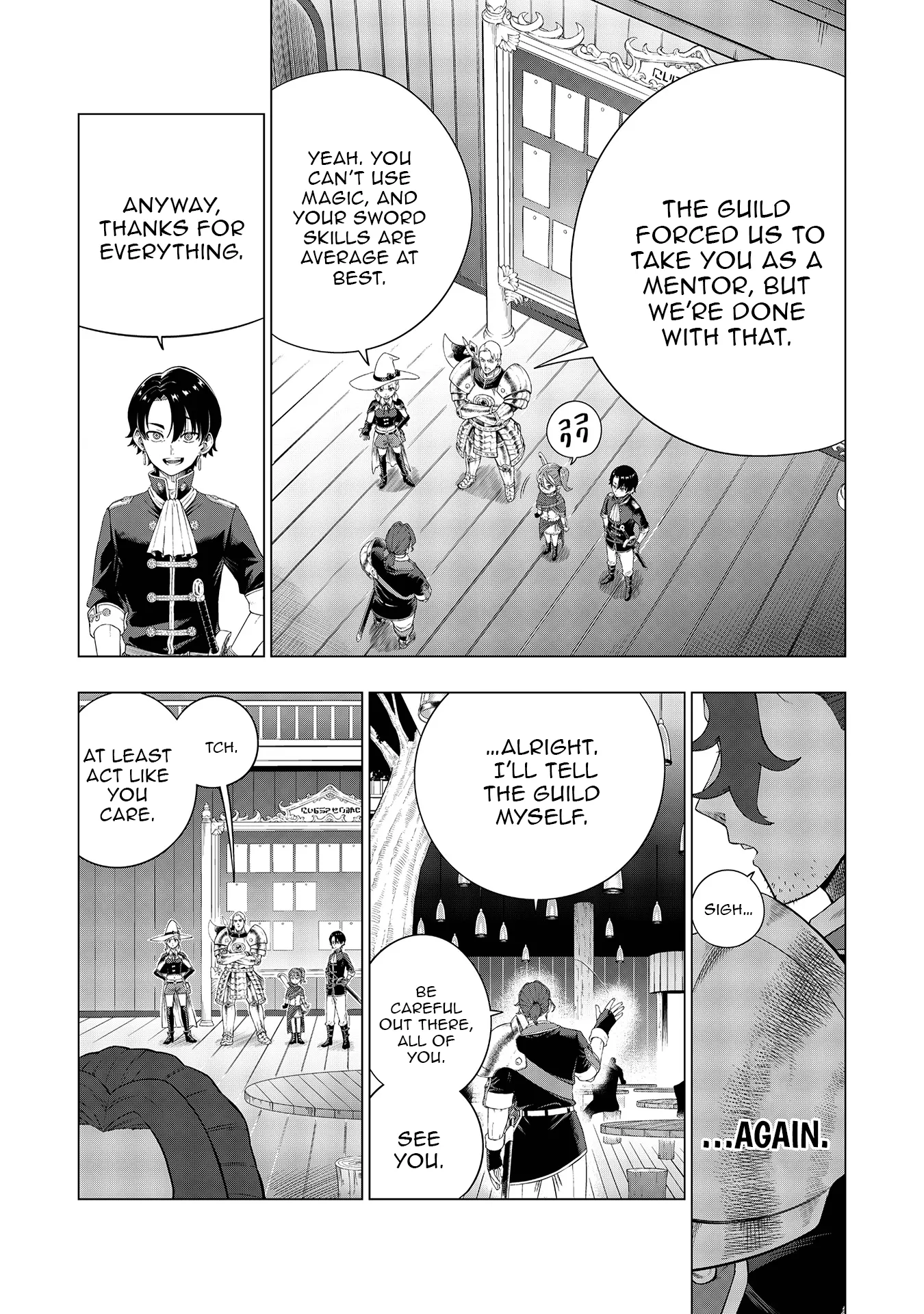 The Swordsman Everyone Looked Down On As Useless Is Actually the Strongest Chapter 1 - page 10