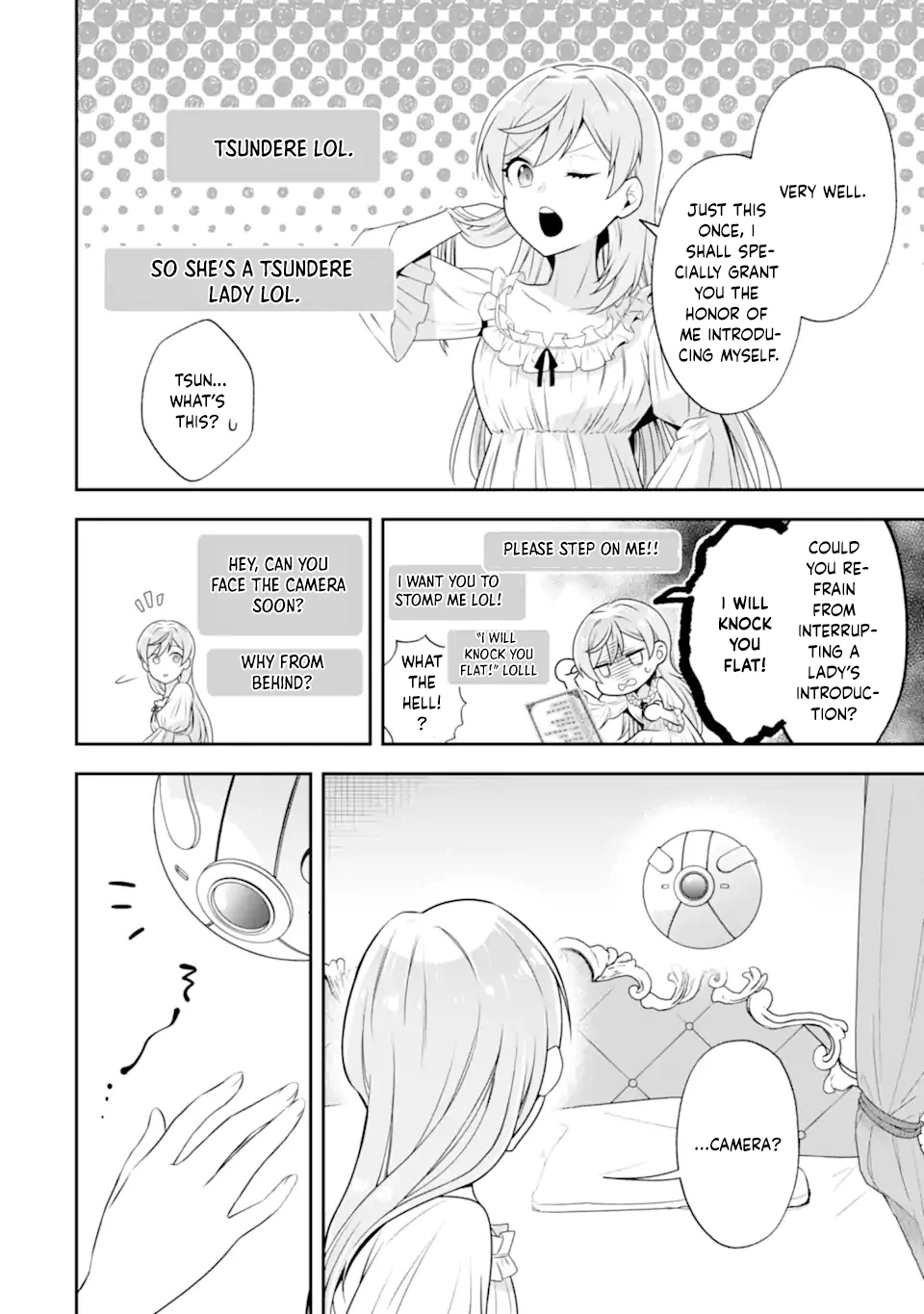 Doom-Stream Villainess with Loyal Viewers. Chapter 1 - page 9