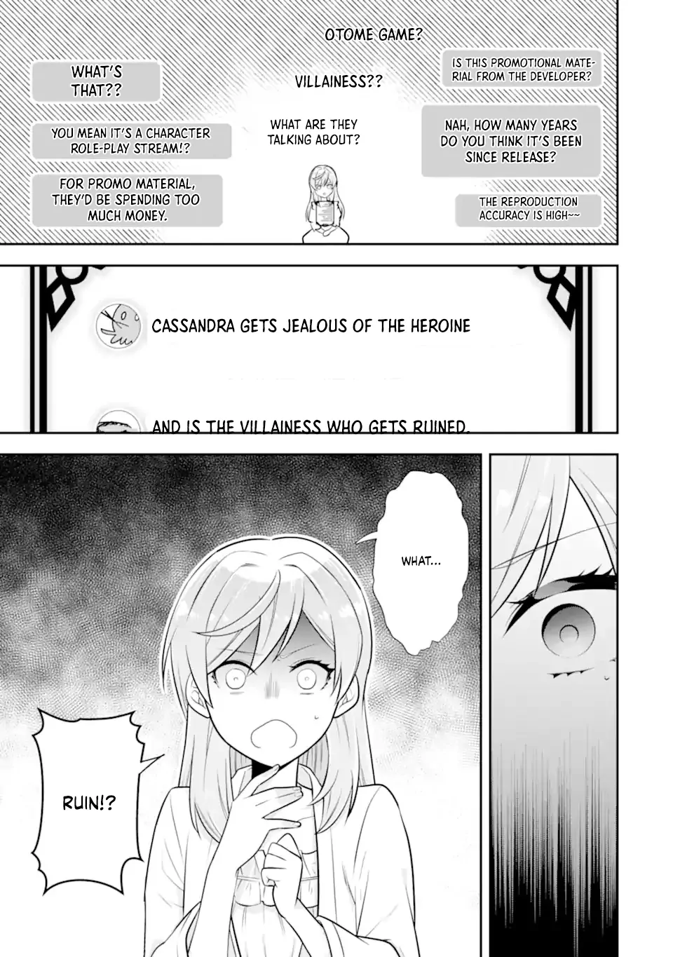 Doom-Stream Villainess with Loyal Viewers. Chapter 1 - page 14