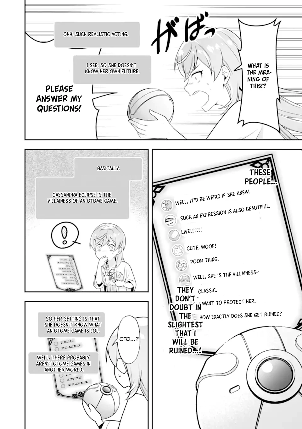 Doom-Stream Villainess with Loyal Viewers. Chapter 1 - page 15