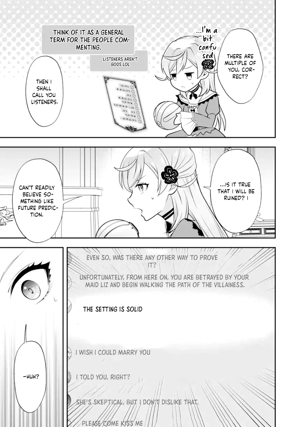 Doom-Stream Villainess with Loyal Viewers. Chapter 1 - page 24