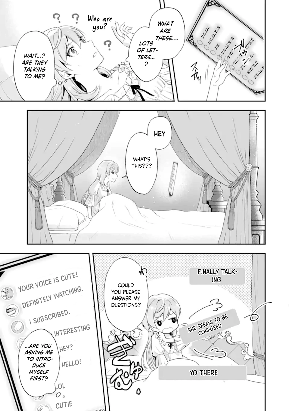 Doom-Stream Villainess with Loyal Viewers. Chapter 1 - page 8